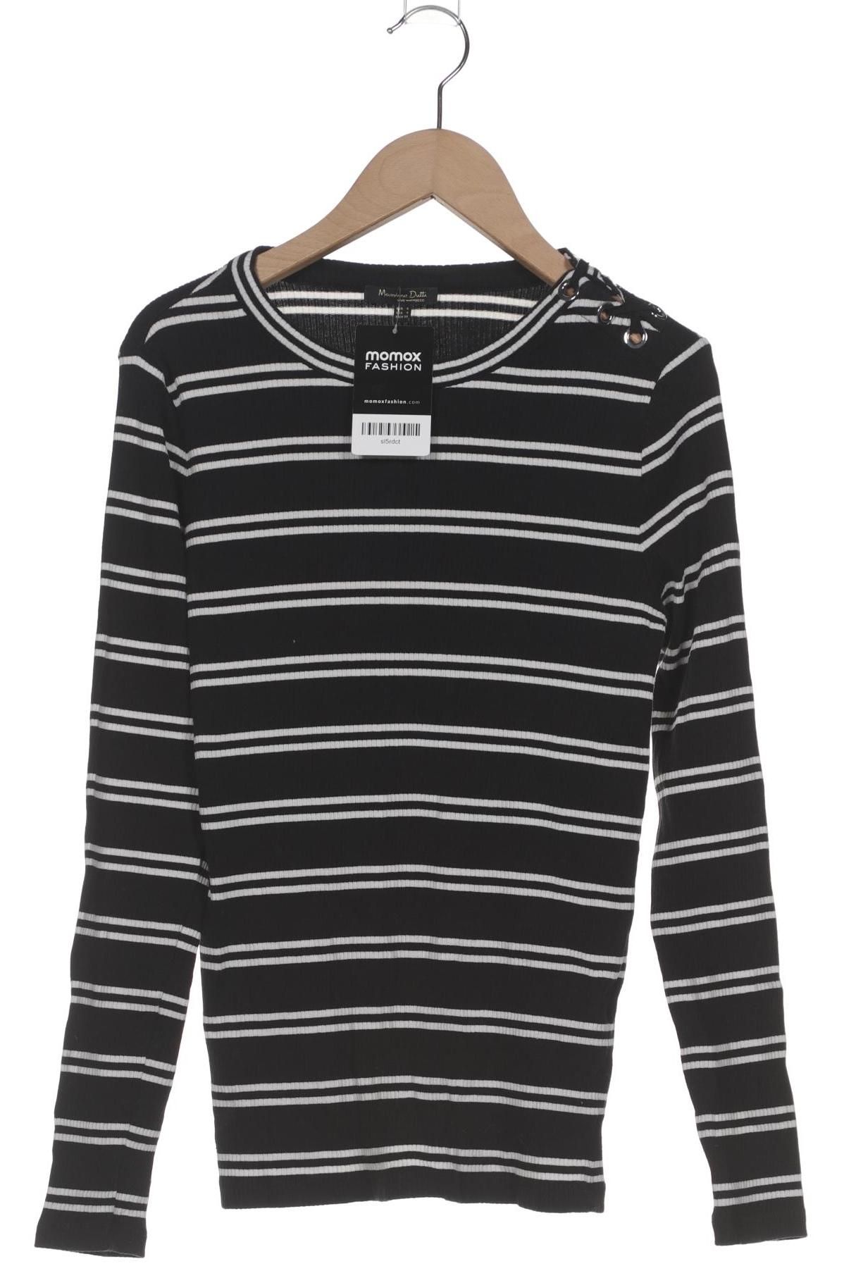 

Massimo Dutti Damen Langarmshirt, schwarz, Gr. 36