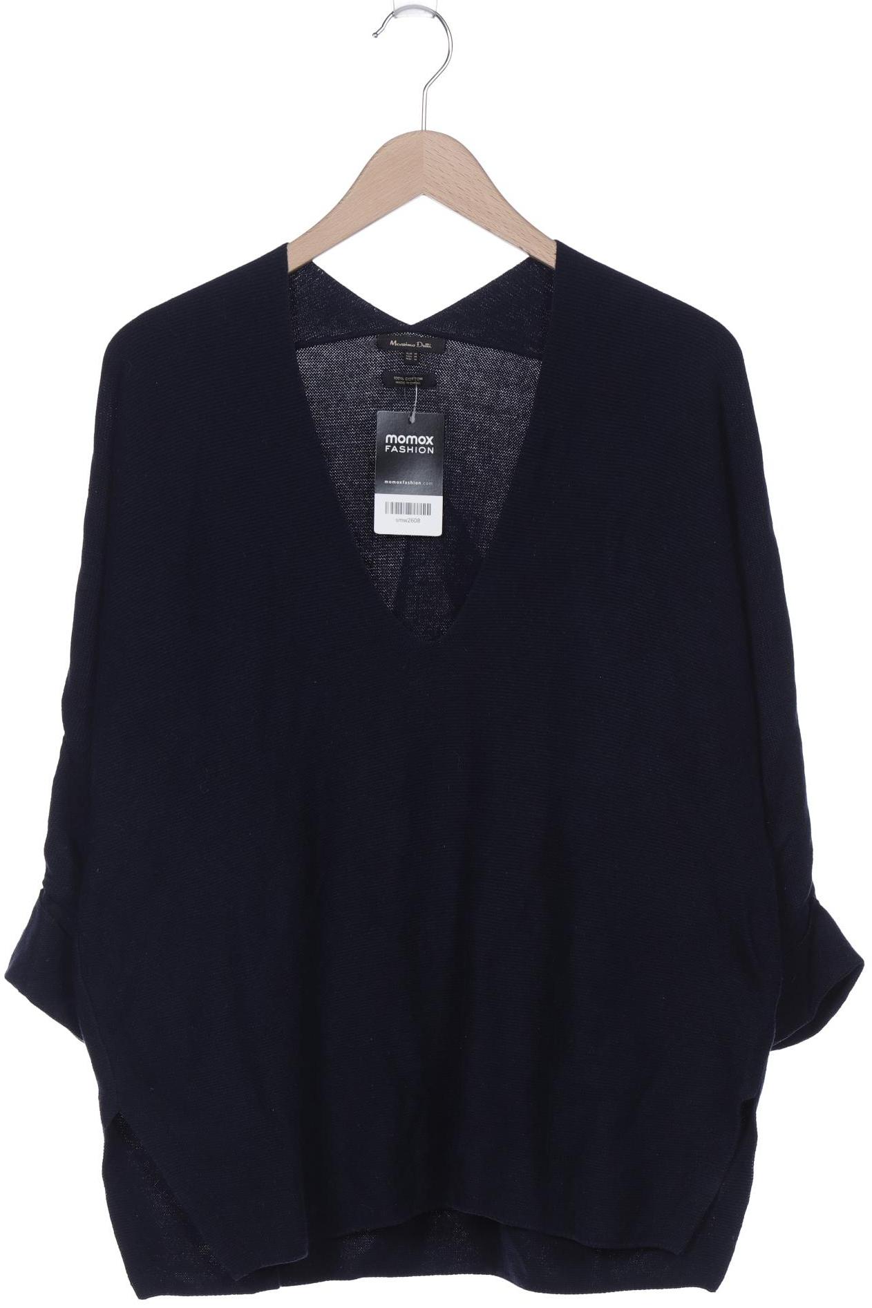 

Massimo Dutti Damen Pullover, marineblau, Gr. 38