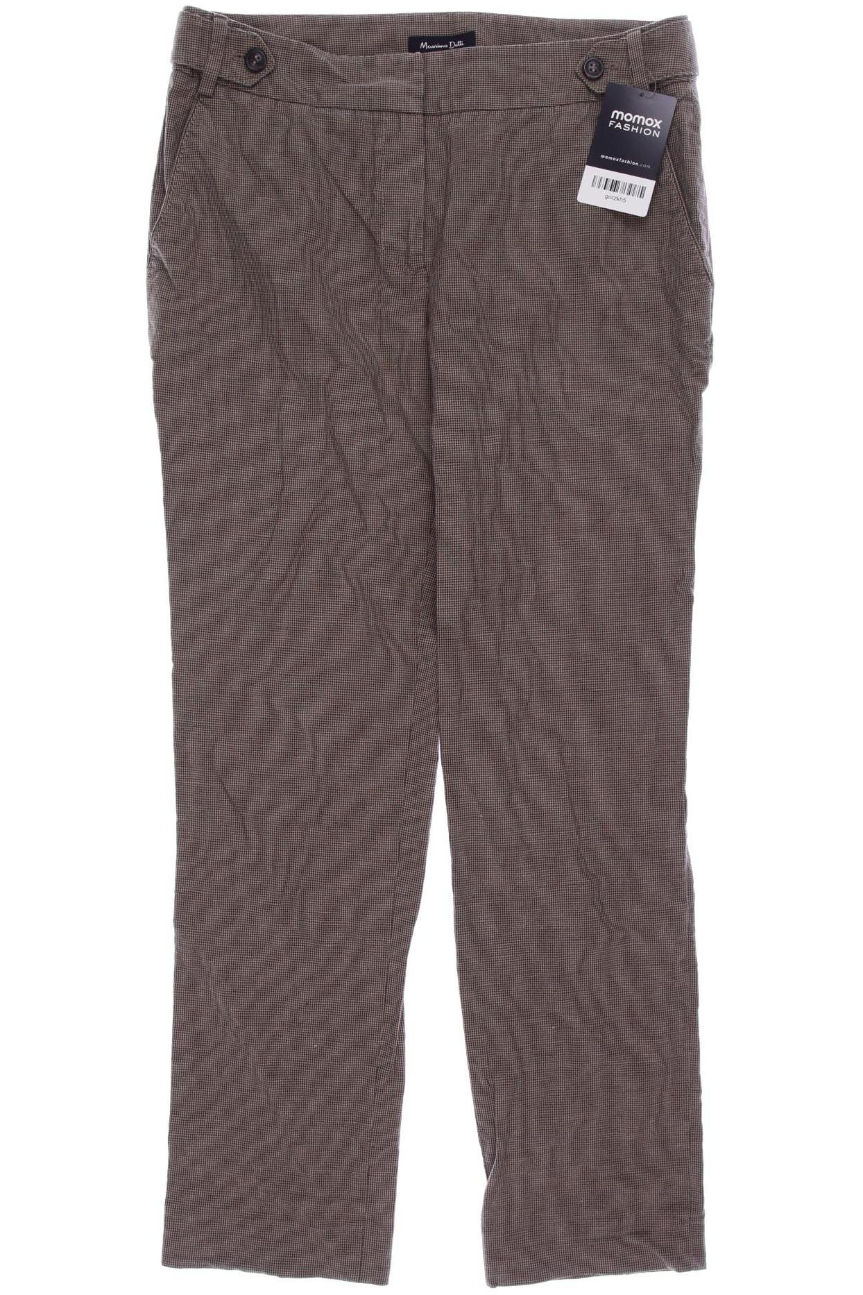 

Massimo Dutti Damen Stoffhose, braun