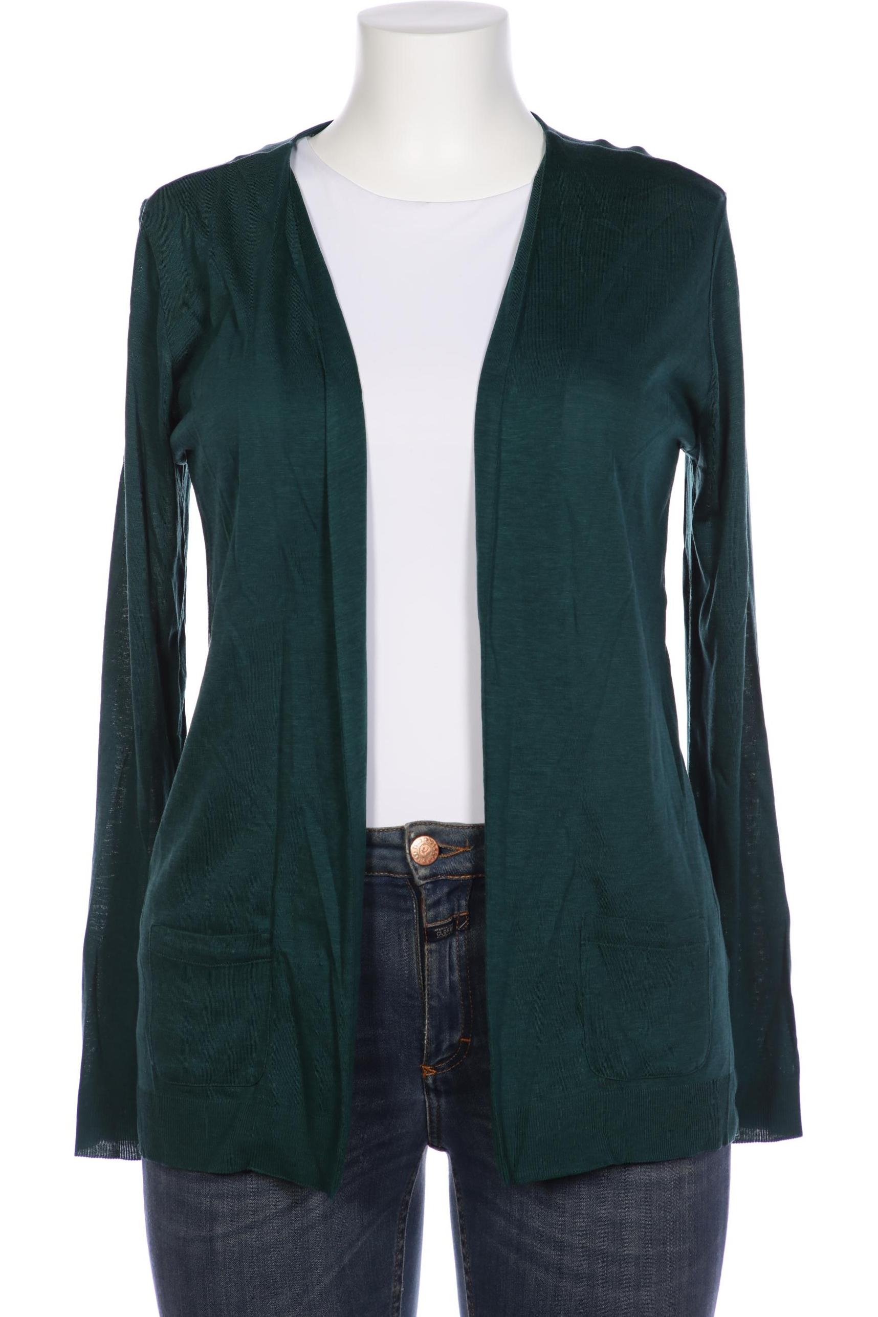 

Massimo Dutti Damen Strickjacke, grün, Gr. 44