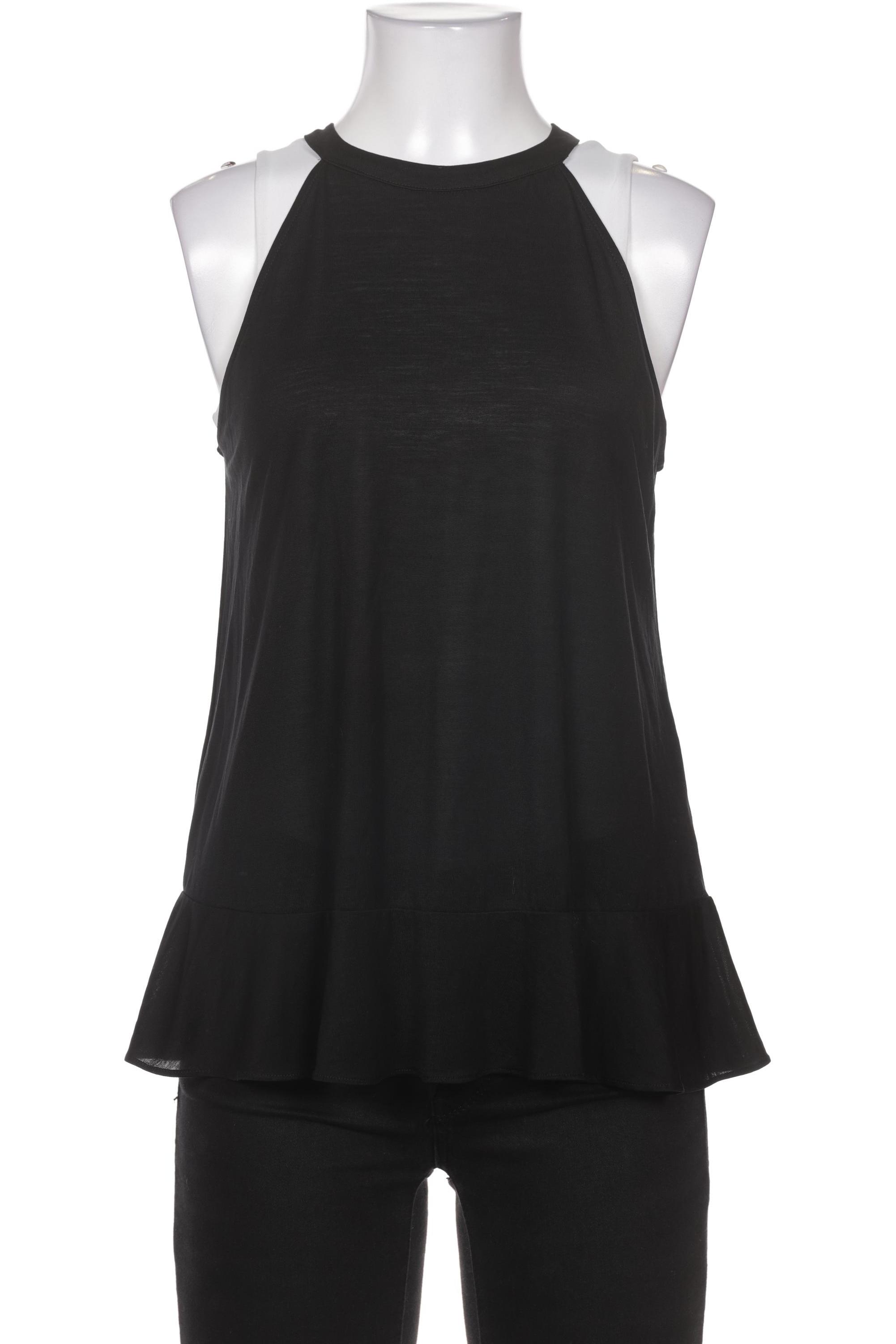 

Massimo Dutti Damen Top, schwarz, Gr. 36