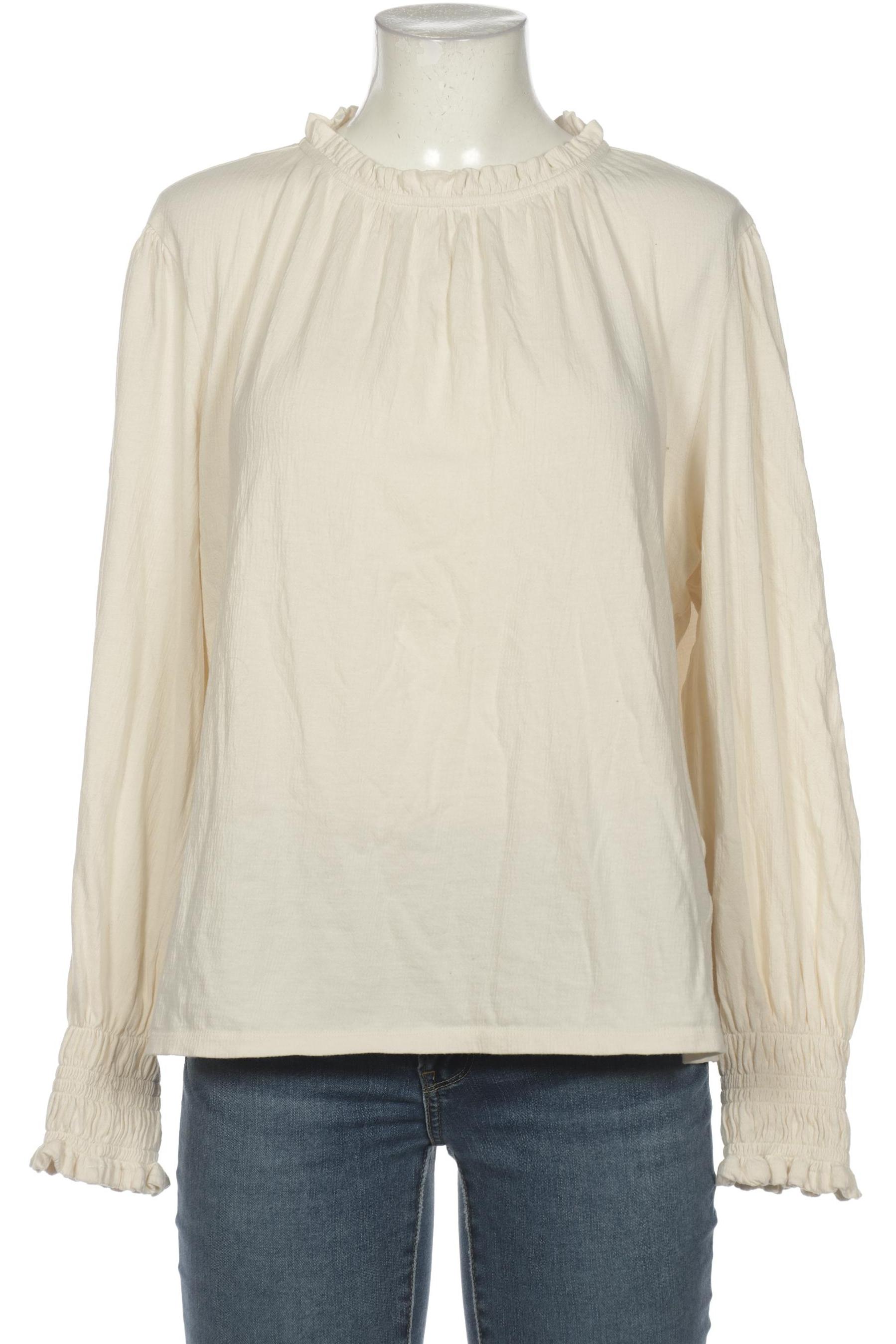 

Massimo Dutti Damen Bluse, cremeweiß