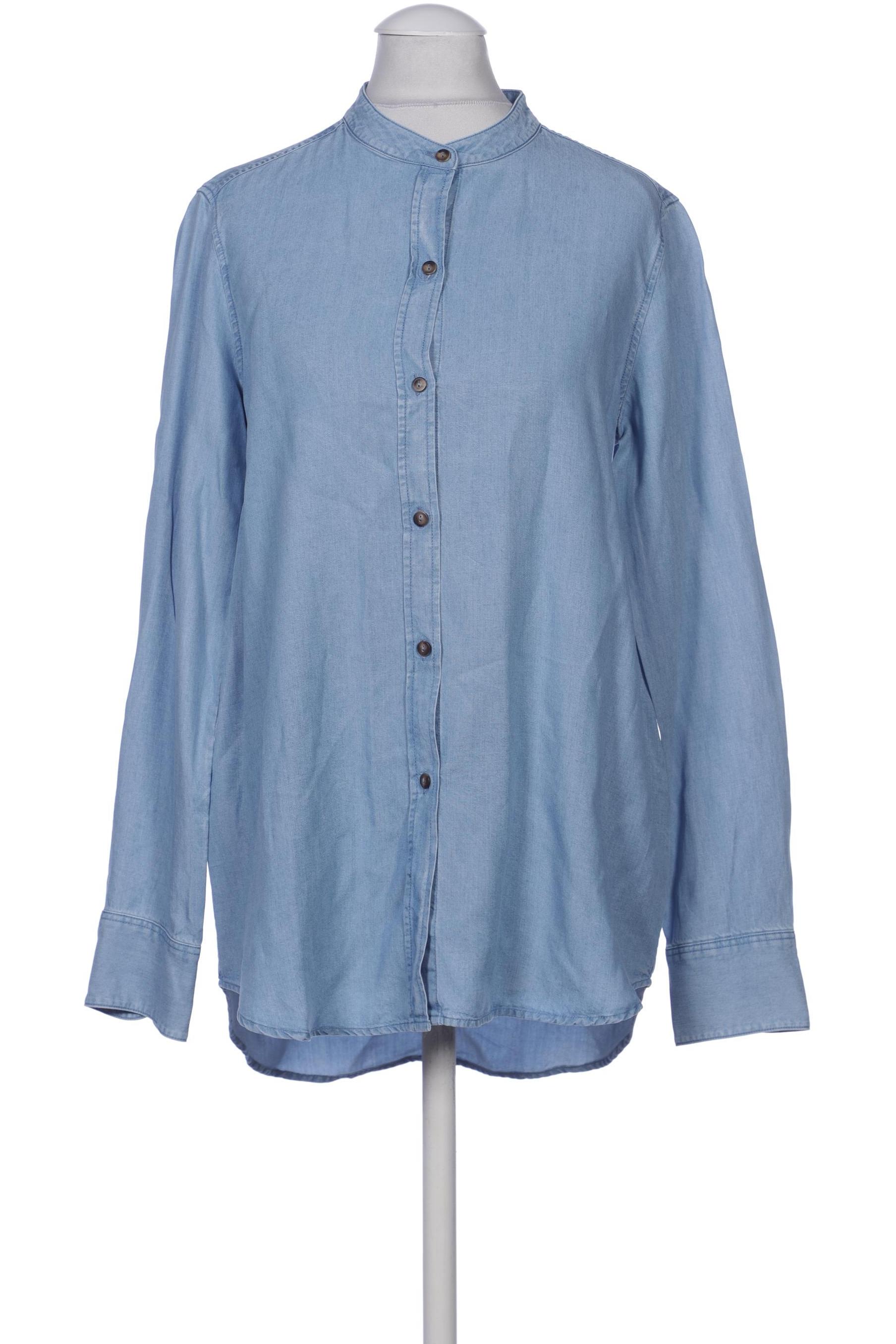 

Massimo Dutti Damen Bluse, hellblau, Gr. 34