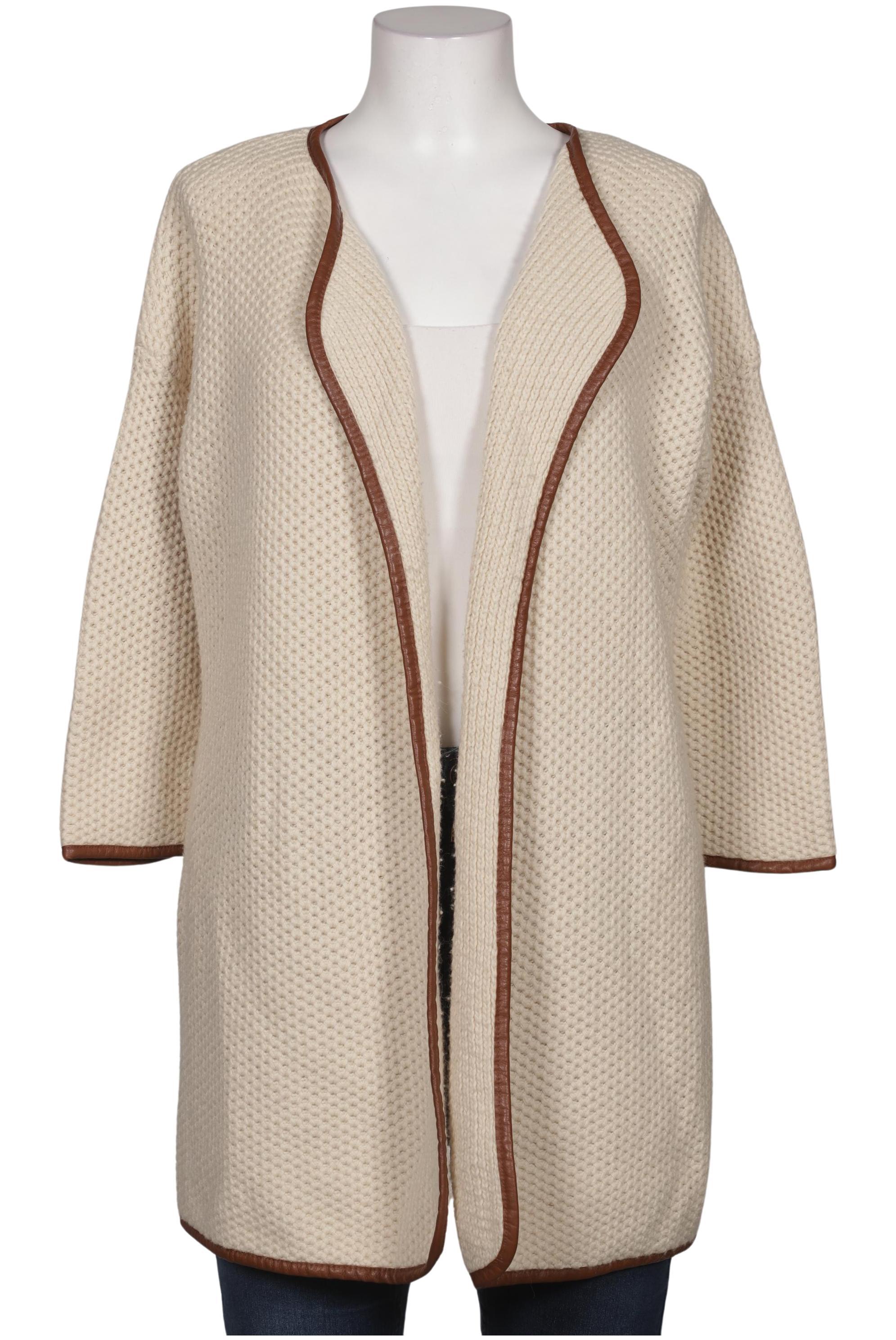 

Massimo Dutti Damen Strickjacke, cremeweiß, Gr. 42