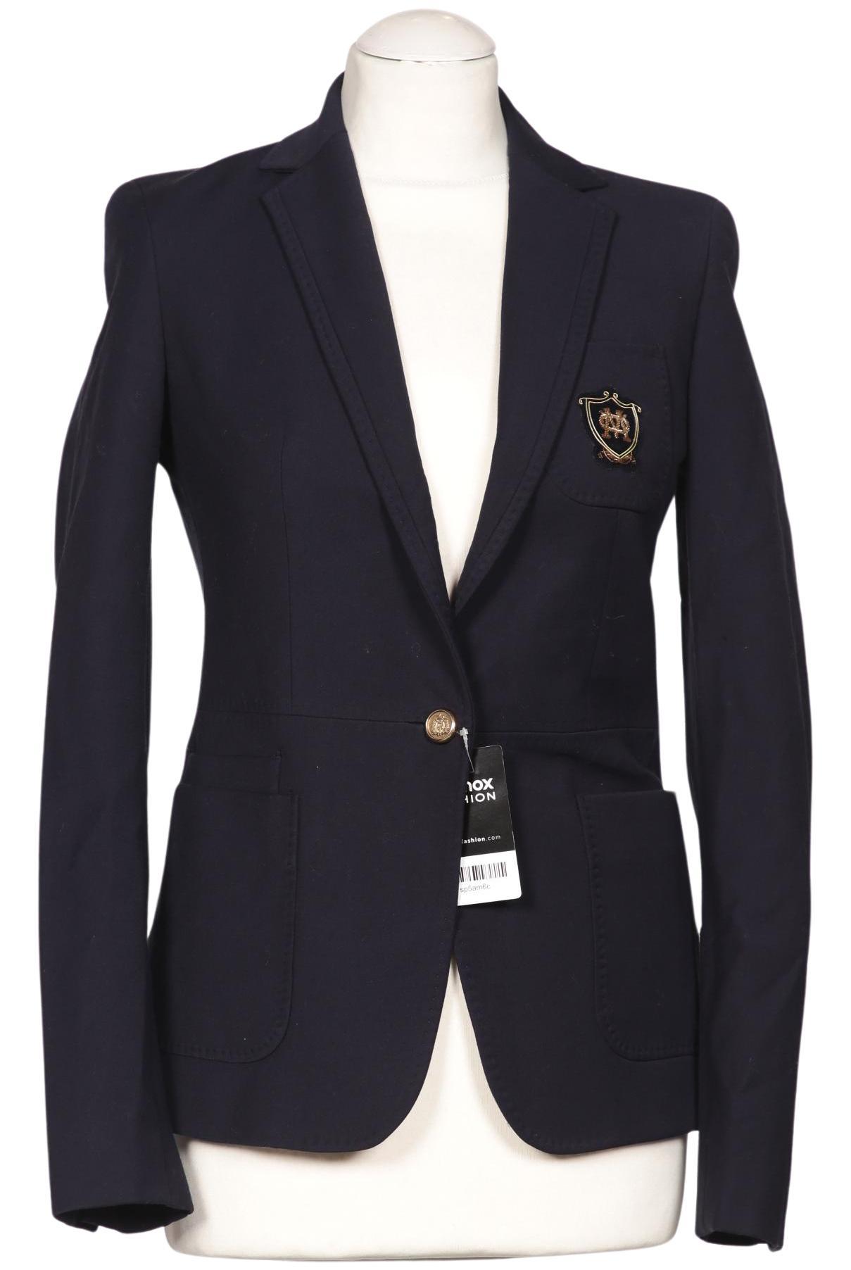 

Massimo Dutti Damen Blazer, marineblau, Gr. 36