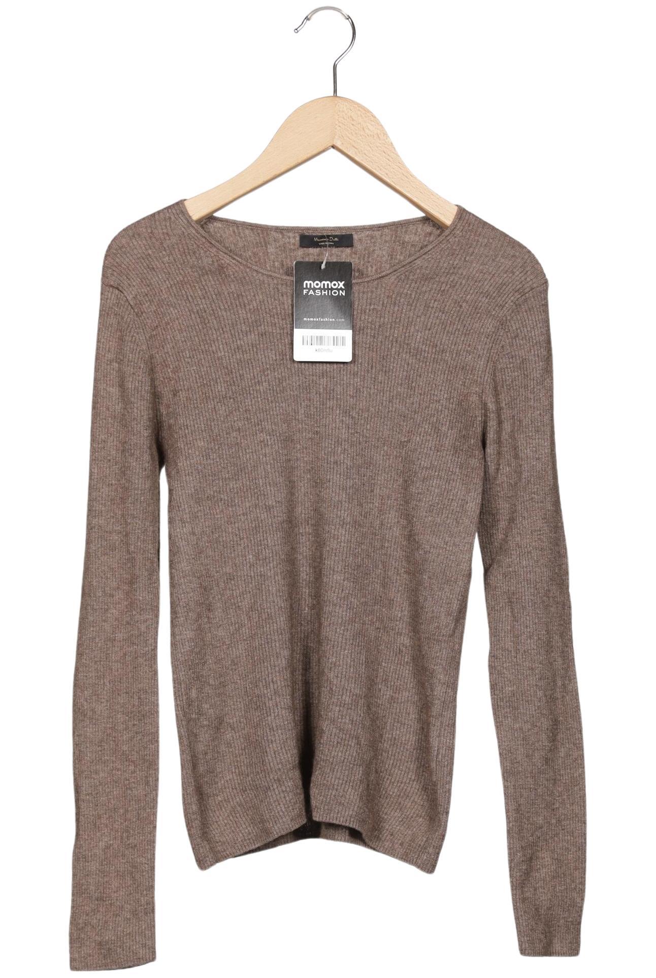 

Massimo Dutti Damen Pullover, braun, Gr. 36