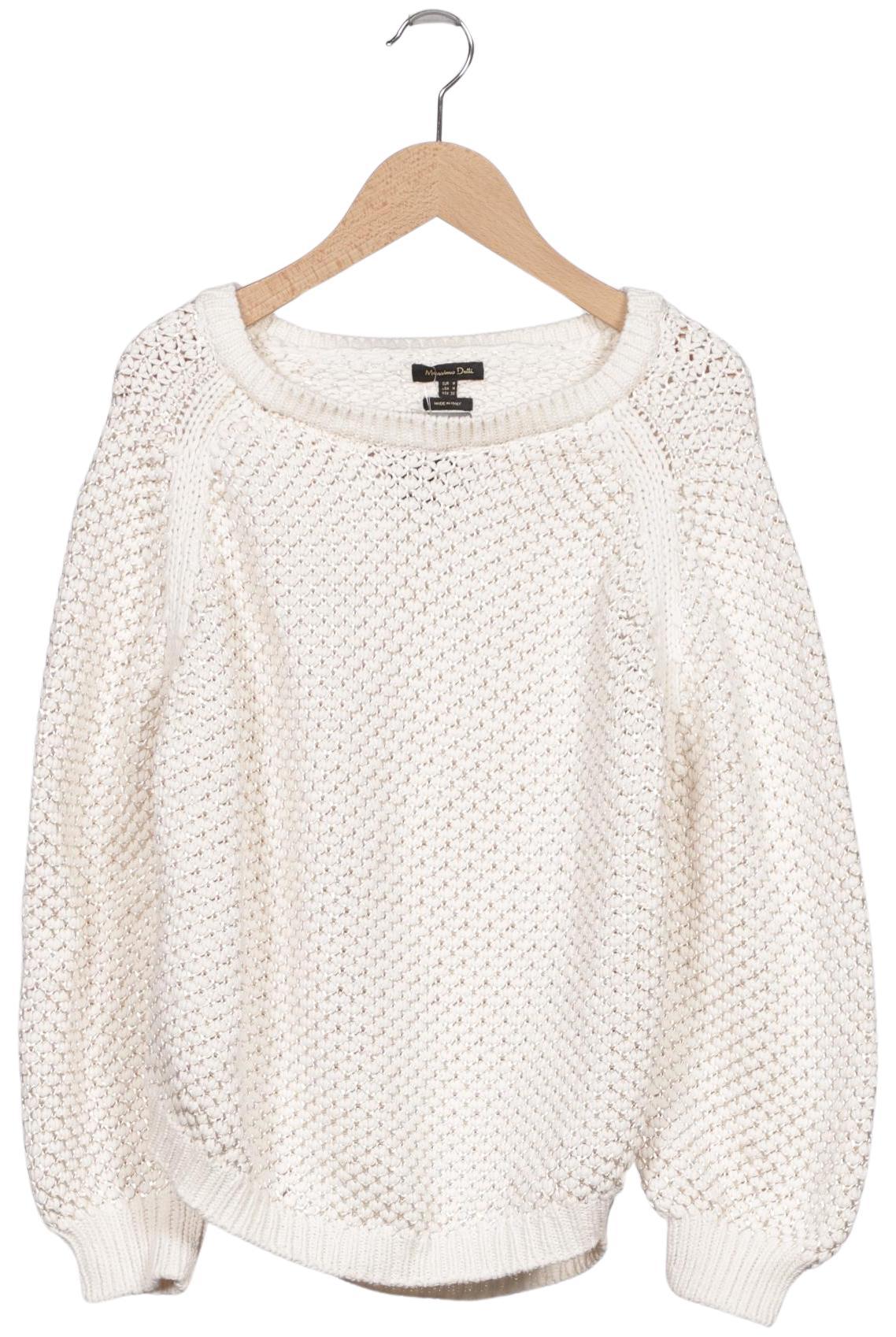 

Massimo Dutti Damen Pullover, cremeweiß, Gr. 38