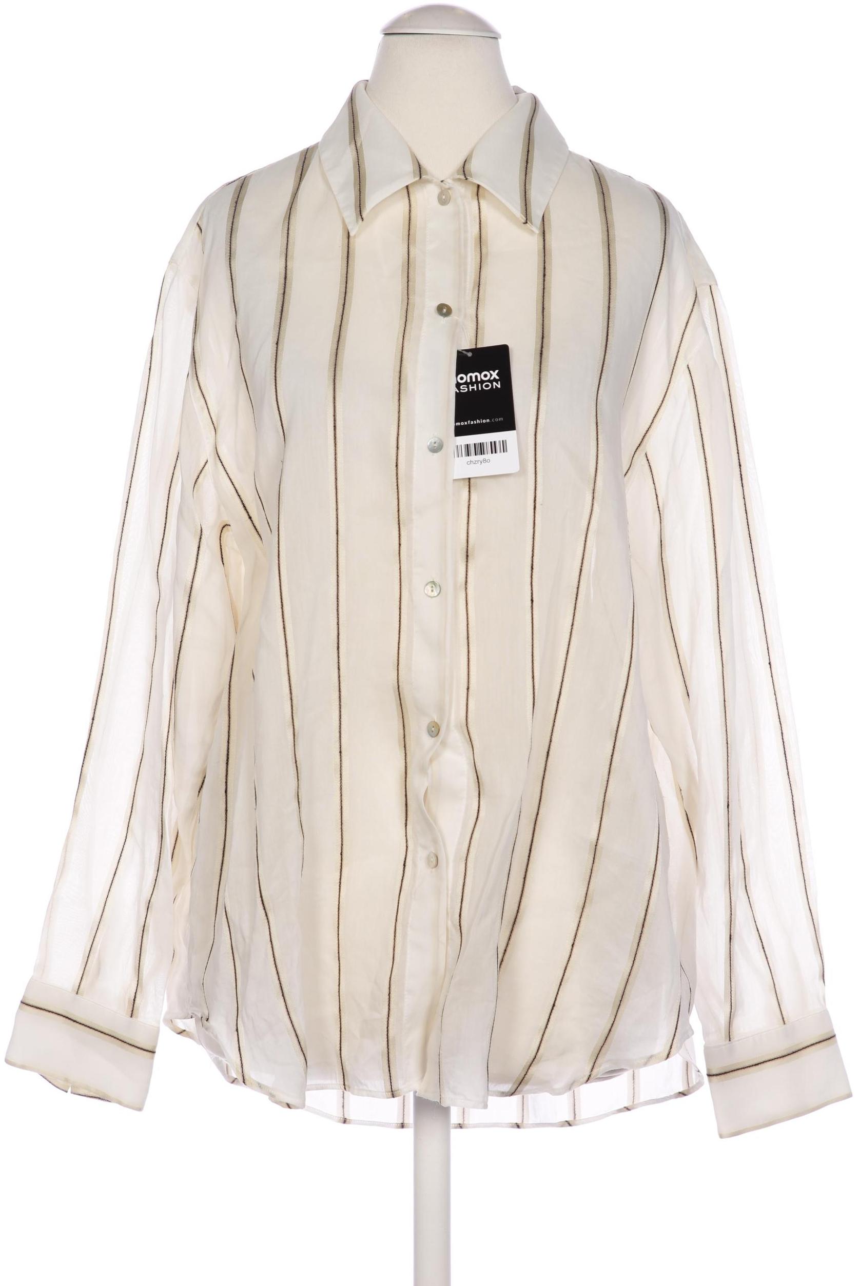 

Massimo Dutti Damen Bluse, cremeweiß, Gr. 36