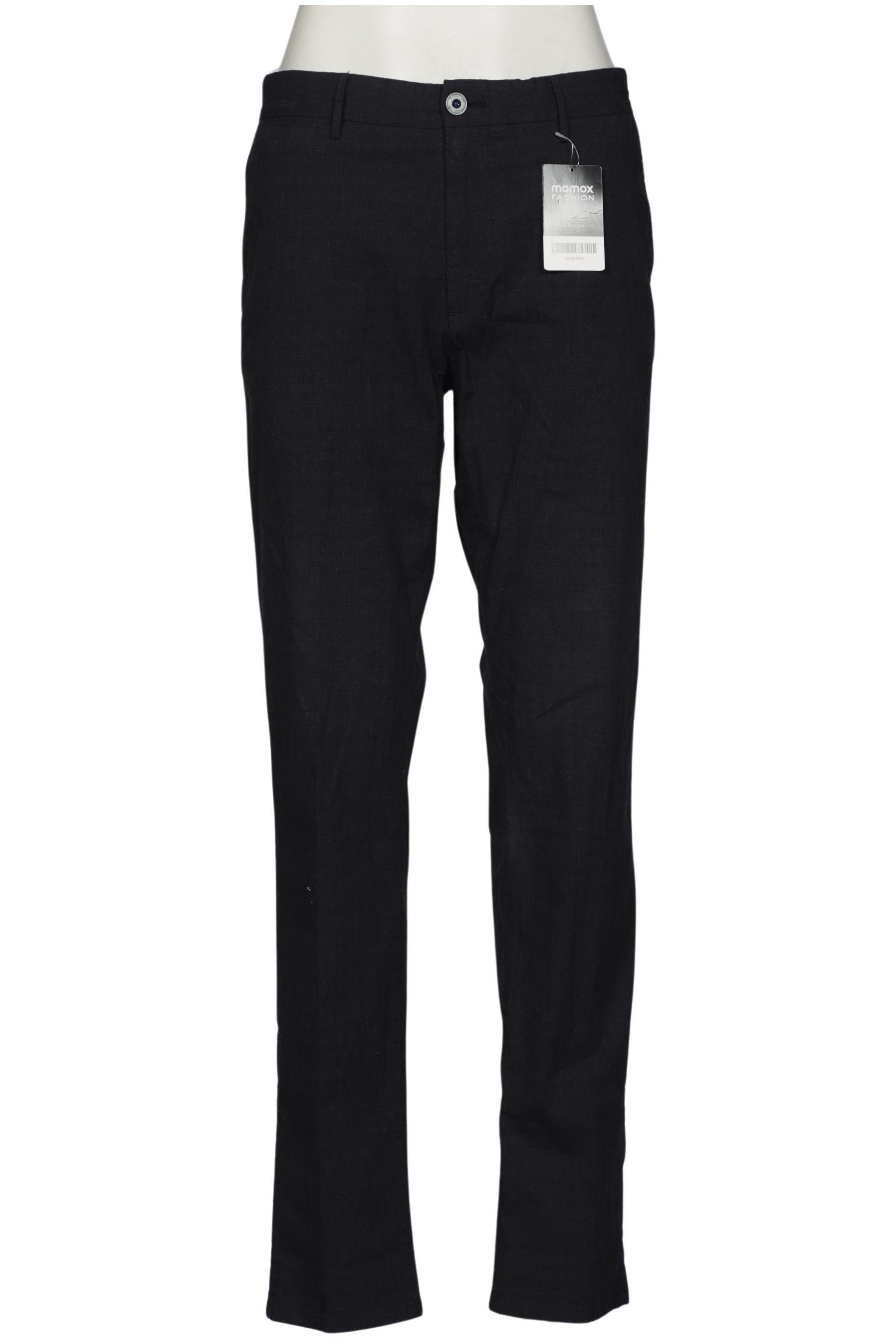 

Massimo Dutti Damen Stoffhose, marineblau, Gr. 31