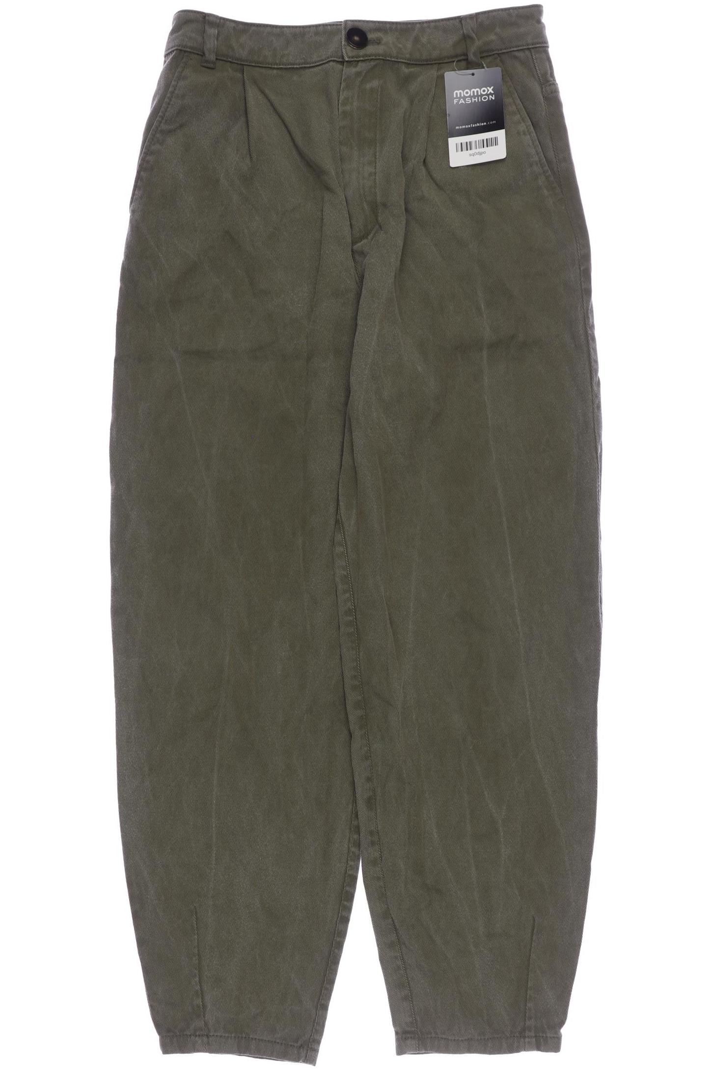 

Massimo Dutti Damen Stoffhose, grün, Gr. 36