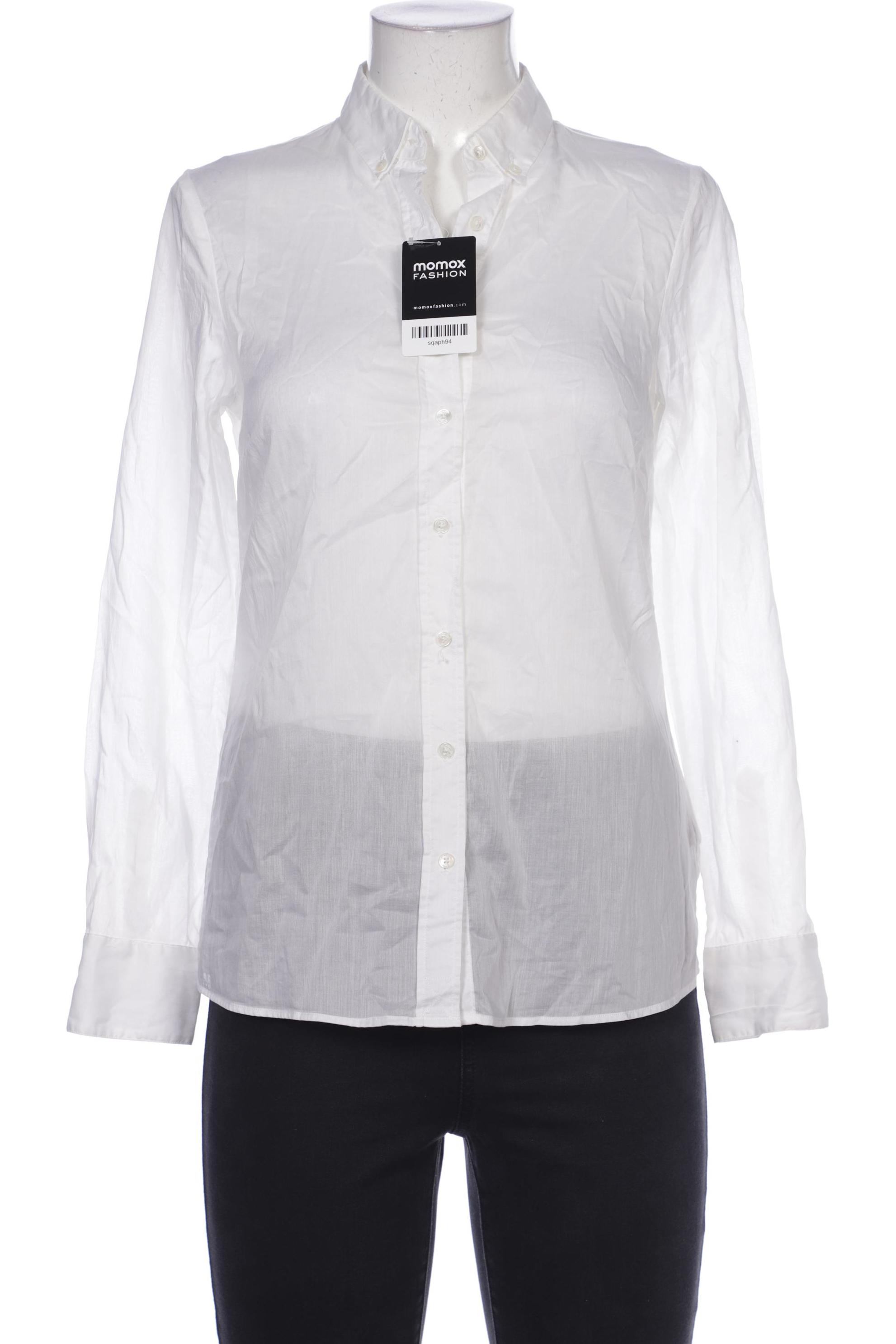 

Massimo Dutti Damen Bluse, weiß, Gr. 40