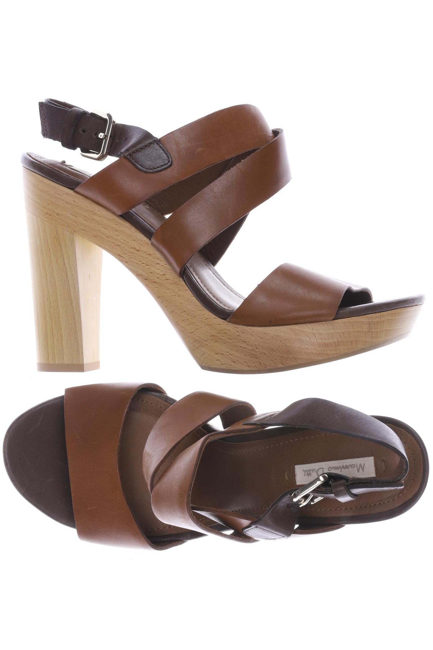 

Massimo Dutti Damen Sandale, braun