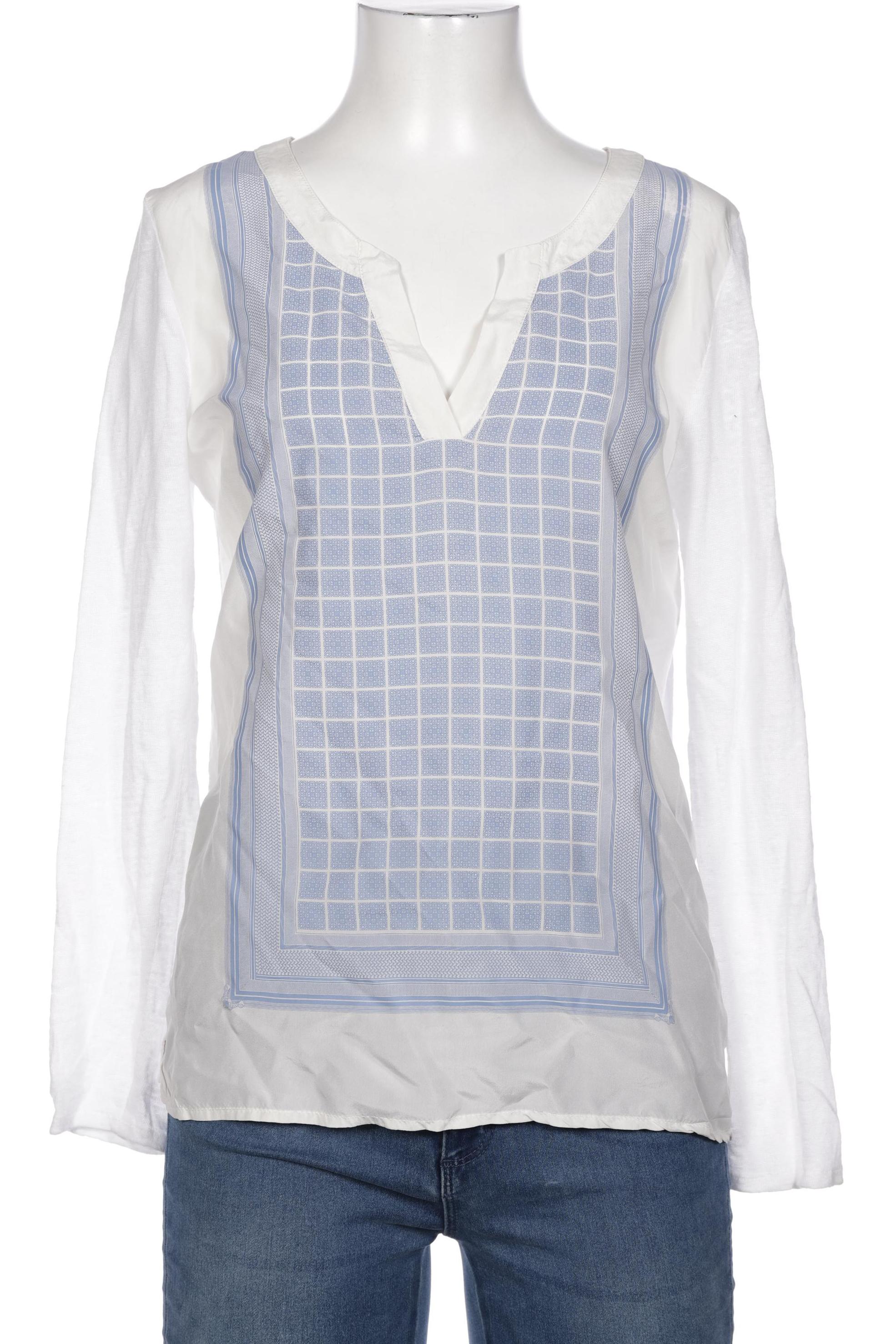 

Massimo Dutti Damen Bluse, weiß, Gr. 38
