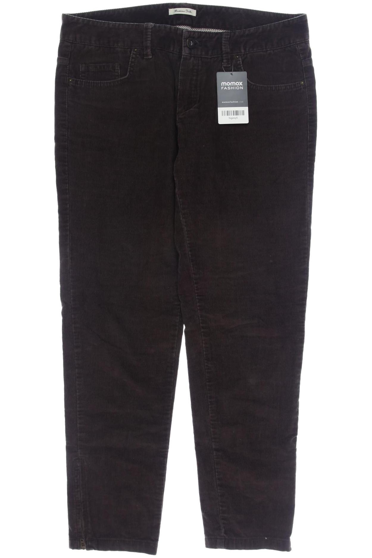 

Massimo Dutti Damen Stoffhose, braun, Gr. 31