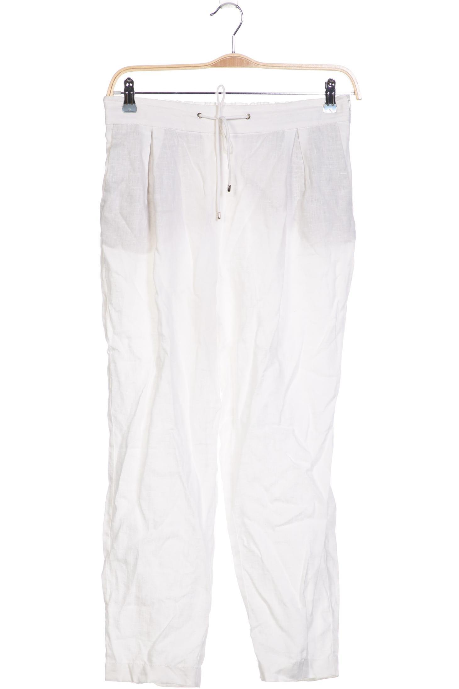 

Massimo Dutti Damen Stoffhose, weiß, Gr. 42