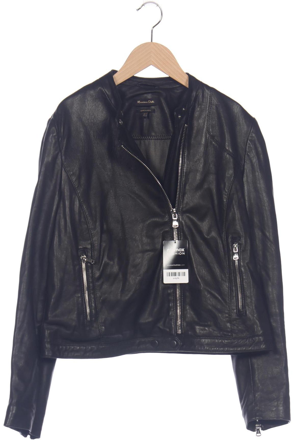

Massimo Dutti Damen Jacke, schwarz, Gr. 44
