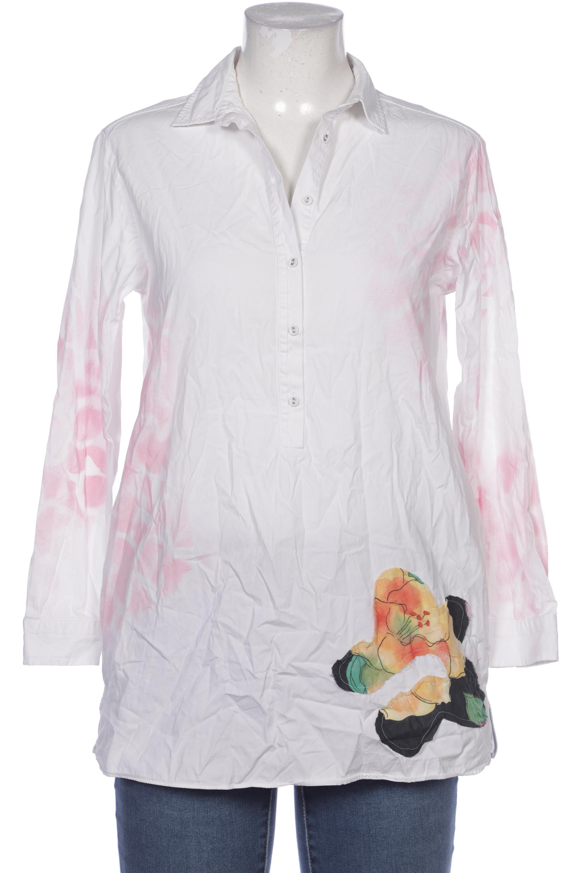 

Massimo Dutti Damen Bluse, weiß, Gr. 42