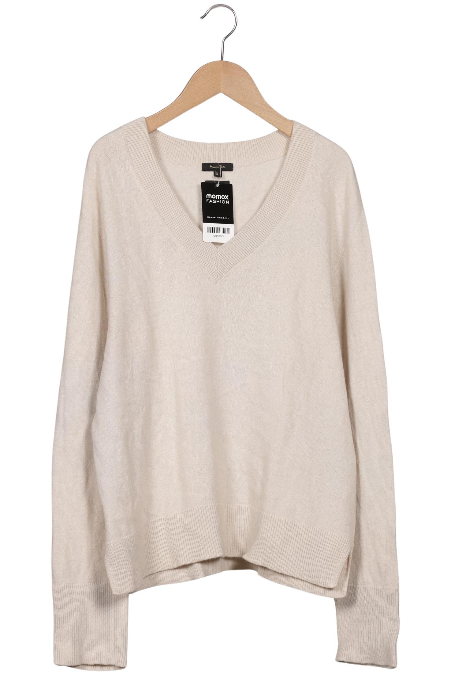 

Massimo Dutti Damen Pullover, beige, Gr. 42