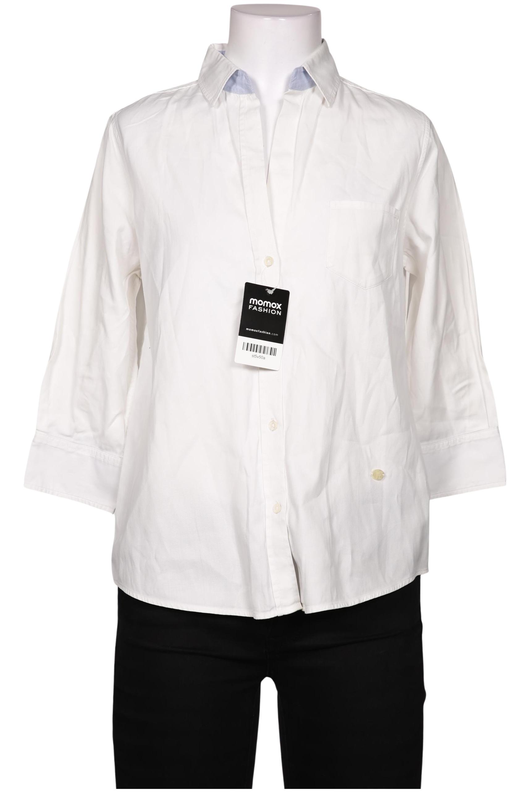 

Massimo Dutti Damen Bluse, weiß, Gr. 36