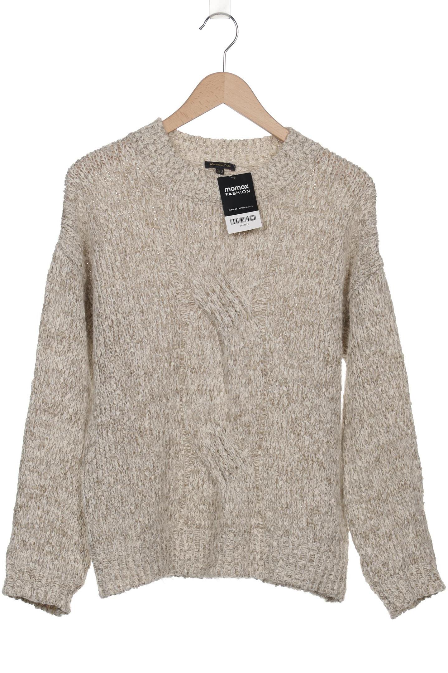 

Massimo Dutti Damen Pullover, beige, Gr. 36