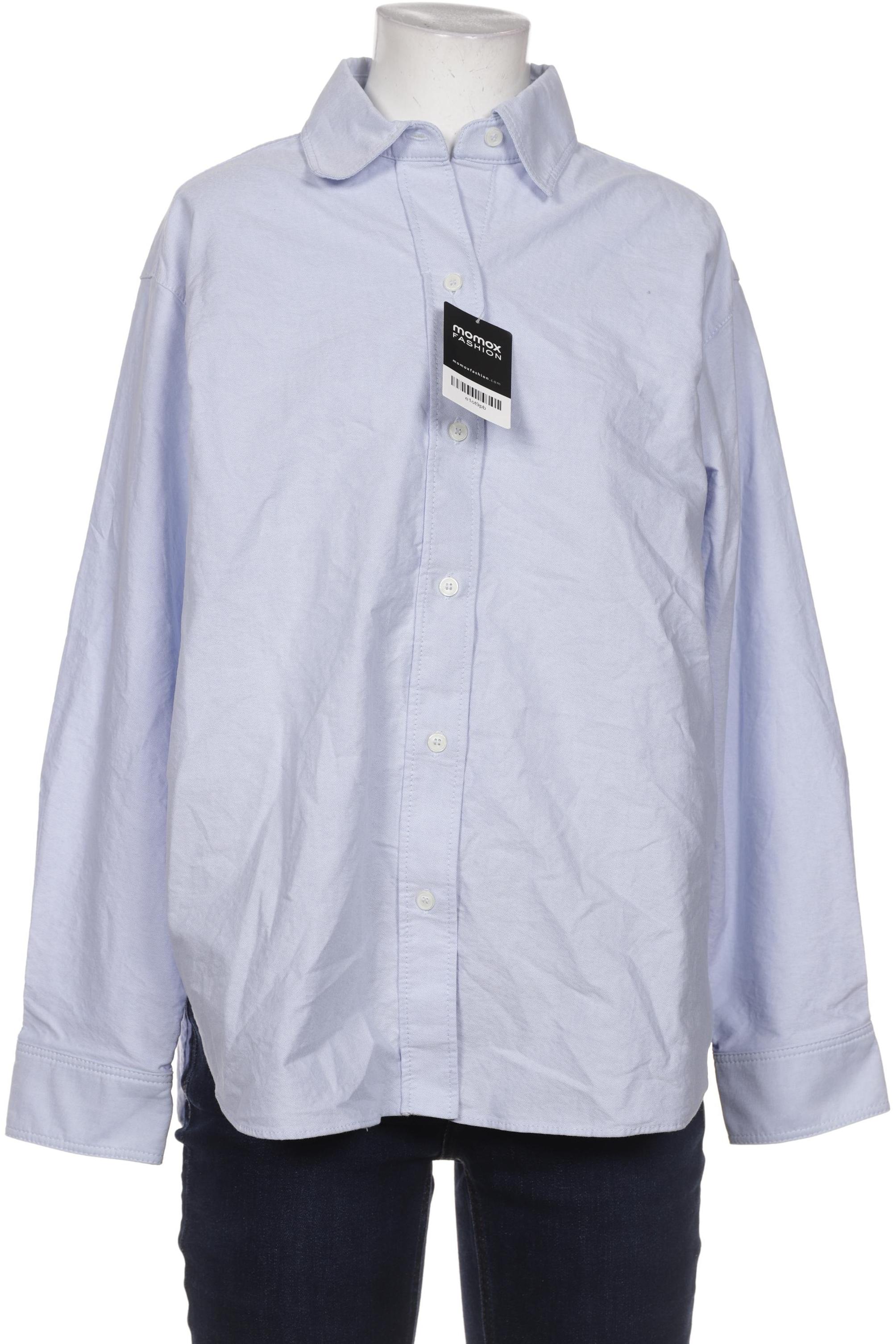 

Massimo Dutti Damen Bluse, blau, Gr. 36