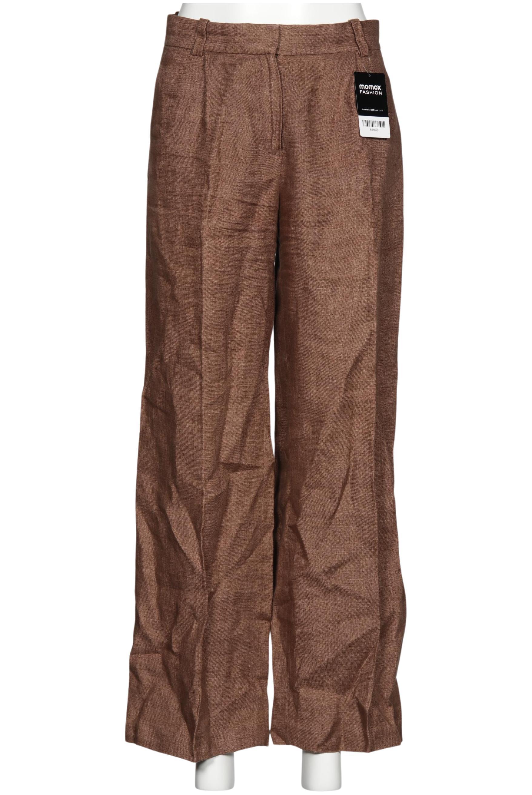 

Massimo Dutti Damen Stoffhose, braun, Gr. 34