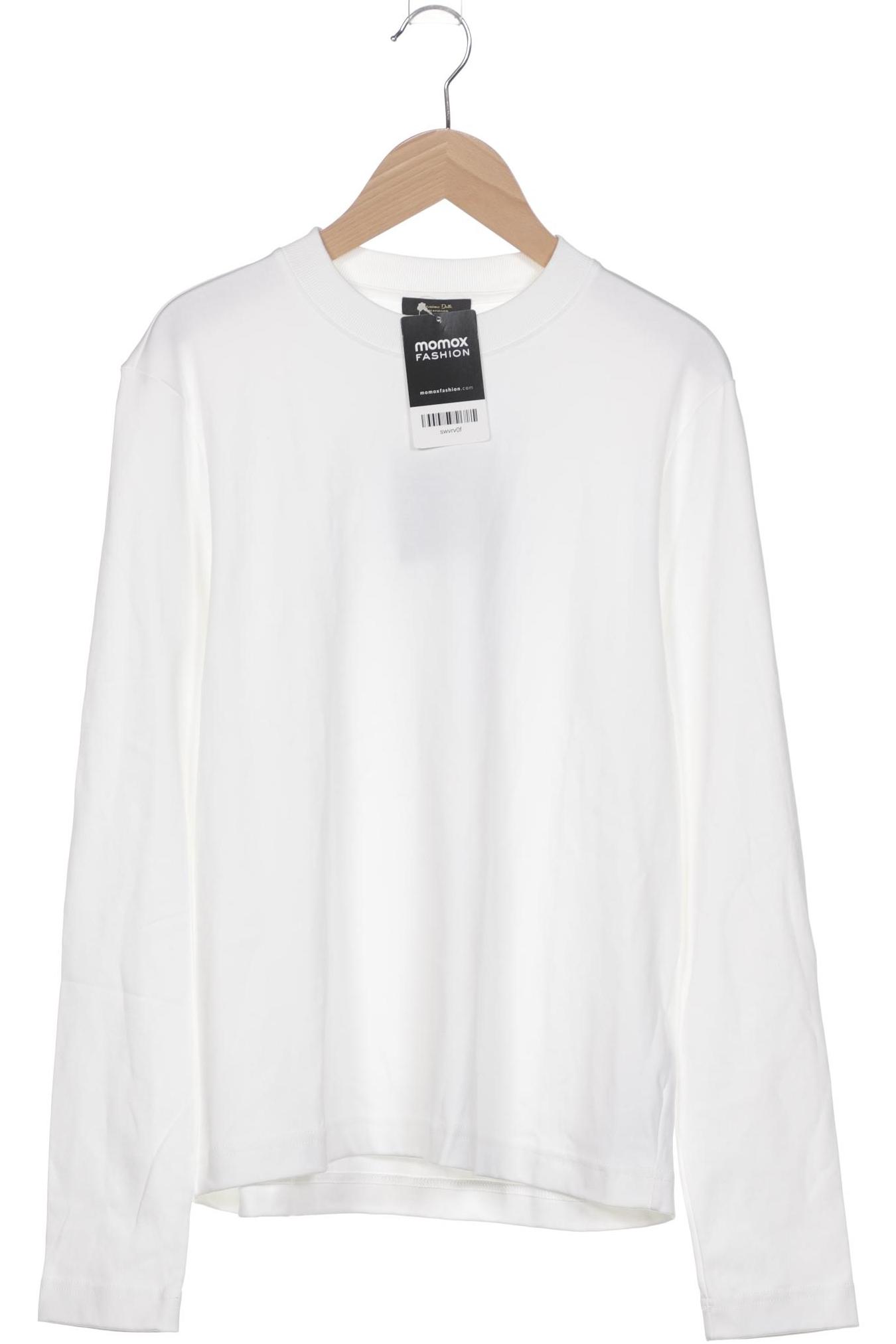 

Massimo Dutti Damen Langarmshirt, weiß, Gr. 36