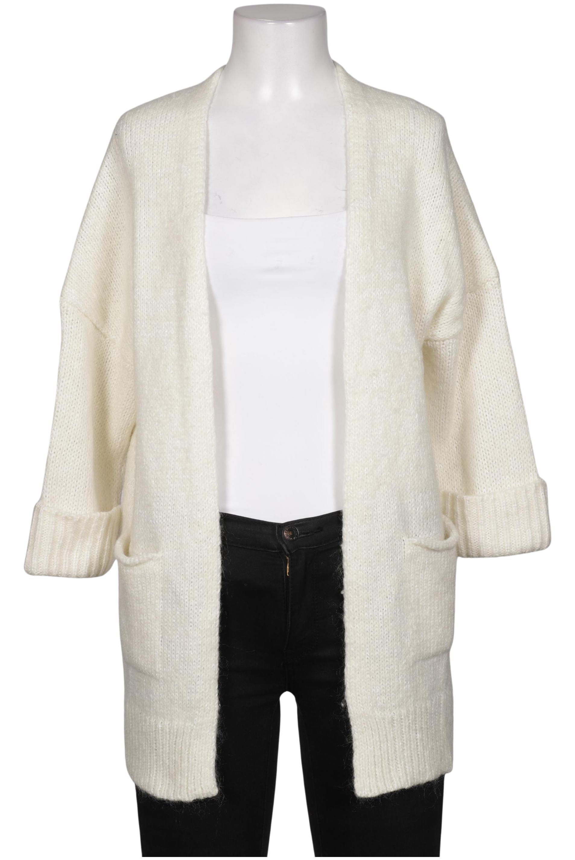 

Massimo Dutti Damen Strickjacke, cremeweiß, Gr. 36