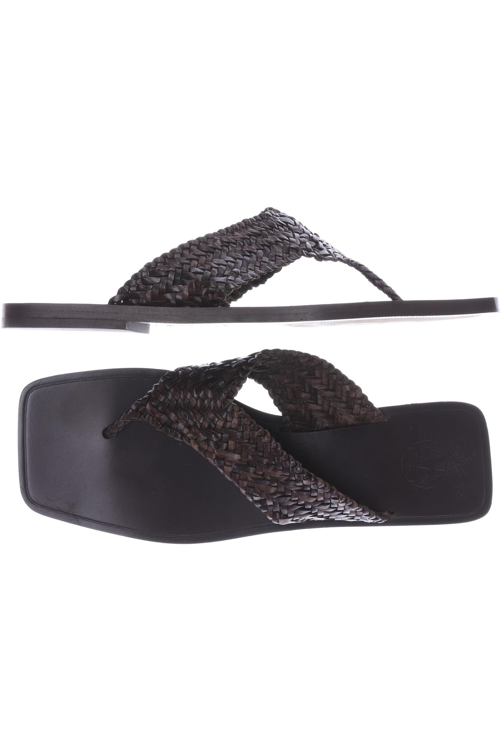 

Massimo Dutti Damen Sandale, braun, Gr. 39