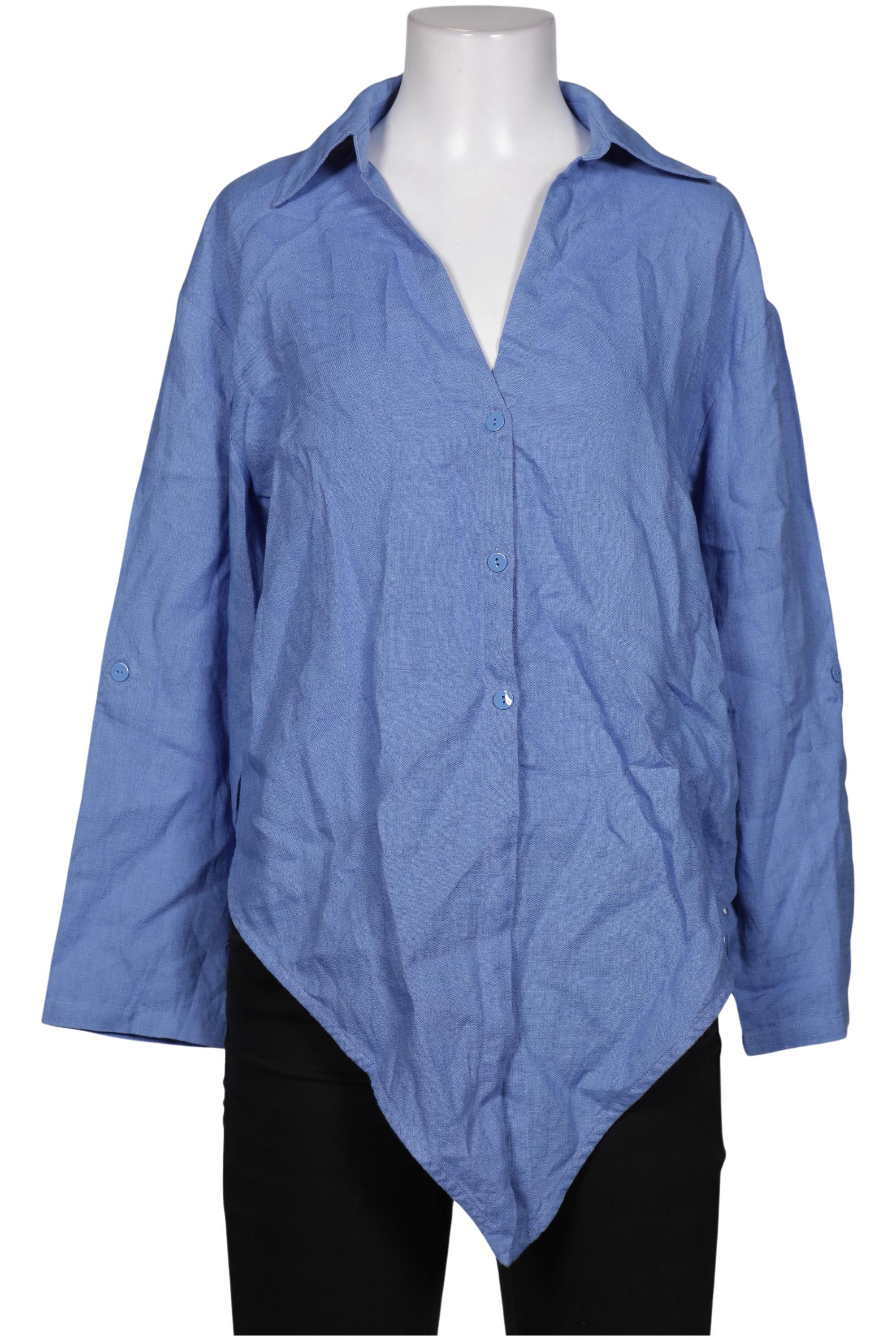 

Massimo Dutti Damen Bluse, hellblau, Gr. 34