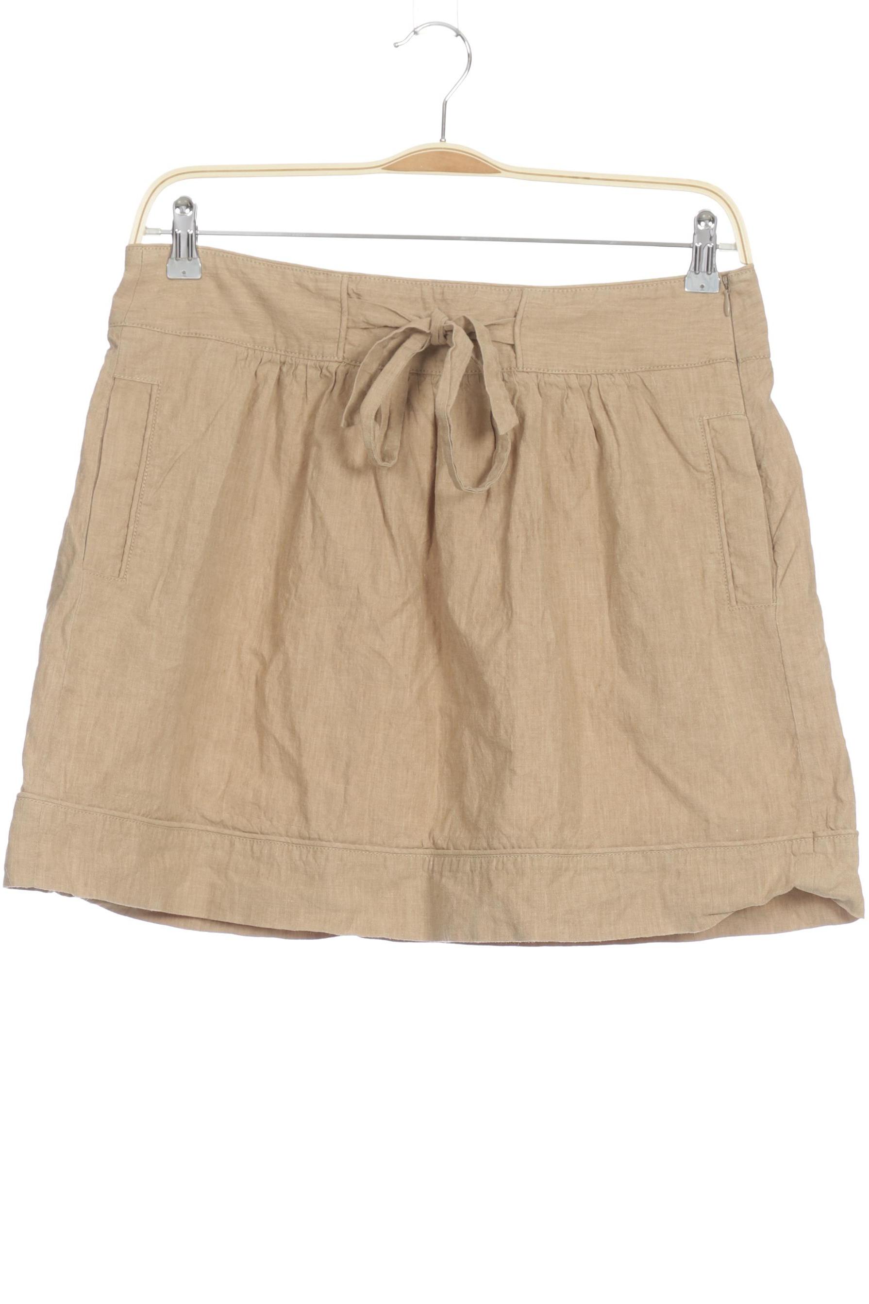 

Massimo Dutti Damen Rock, beige, Gr. 42