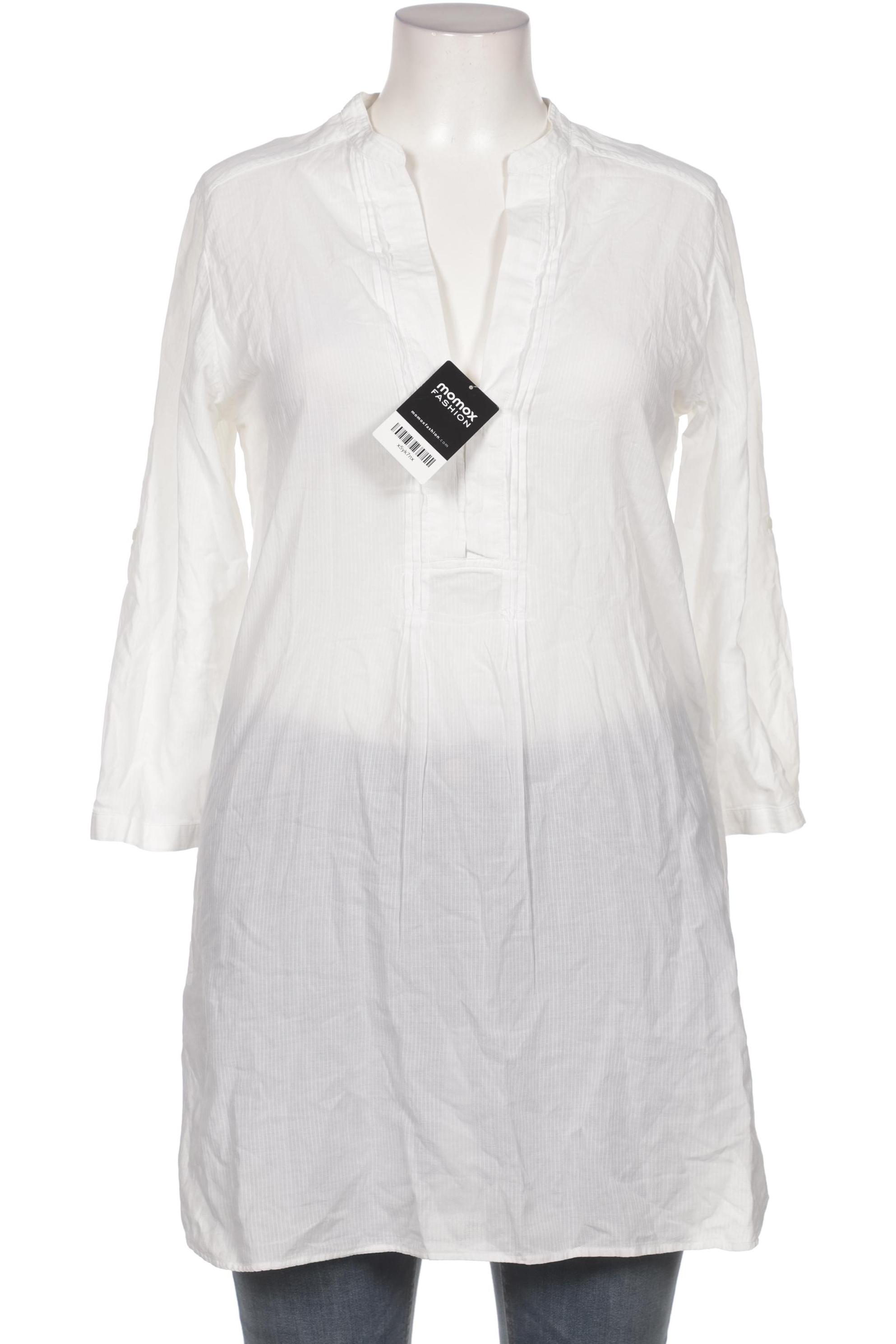 

Massimo Dutti Damen Bluse, weiß, Gr. 44