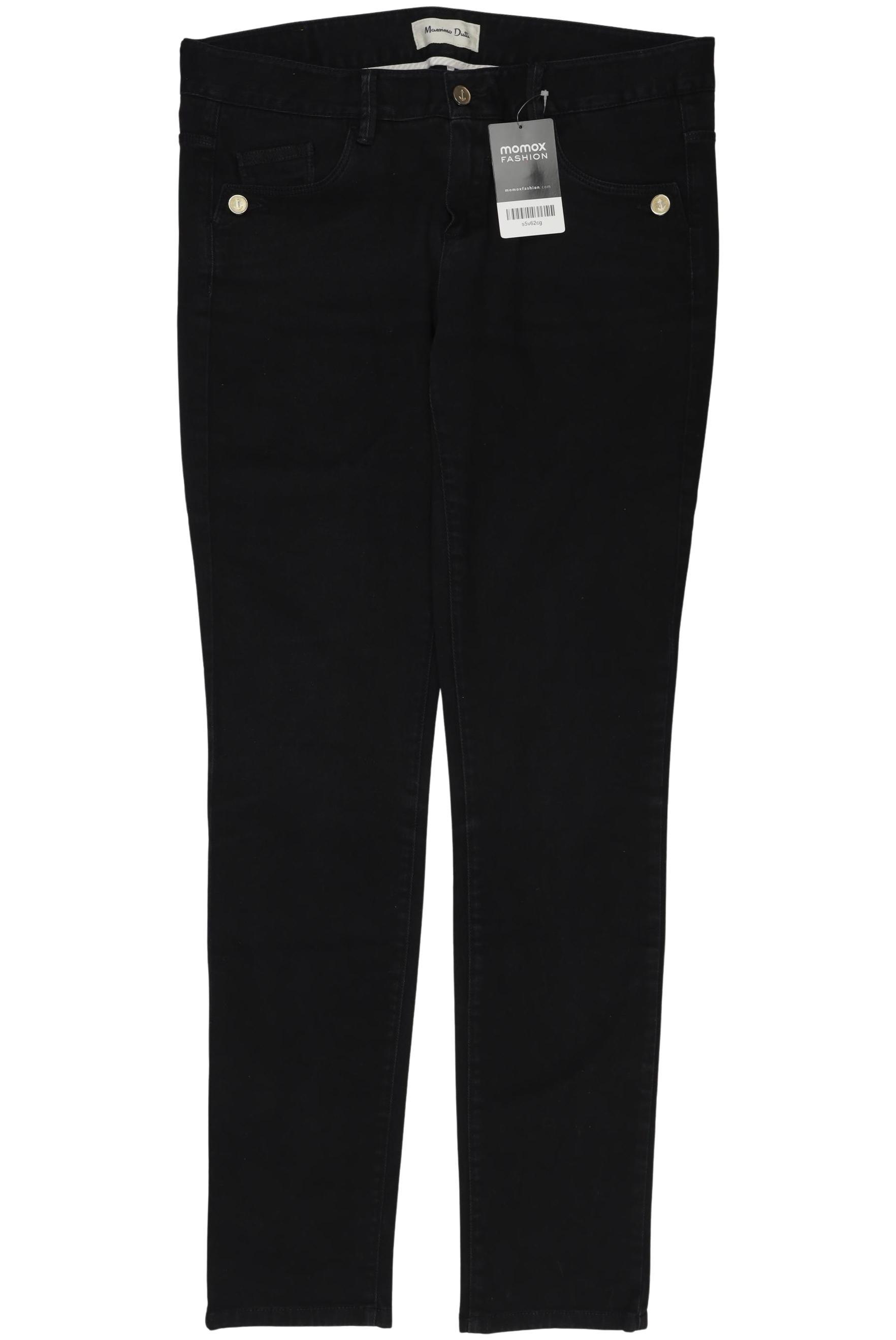 

Massimo Dutti Damen Jeans, schwarz, Gr. 40