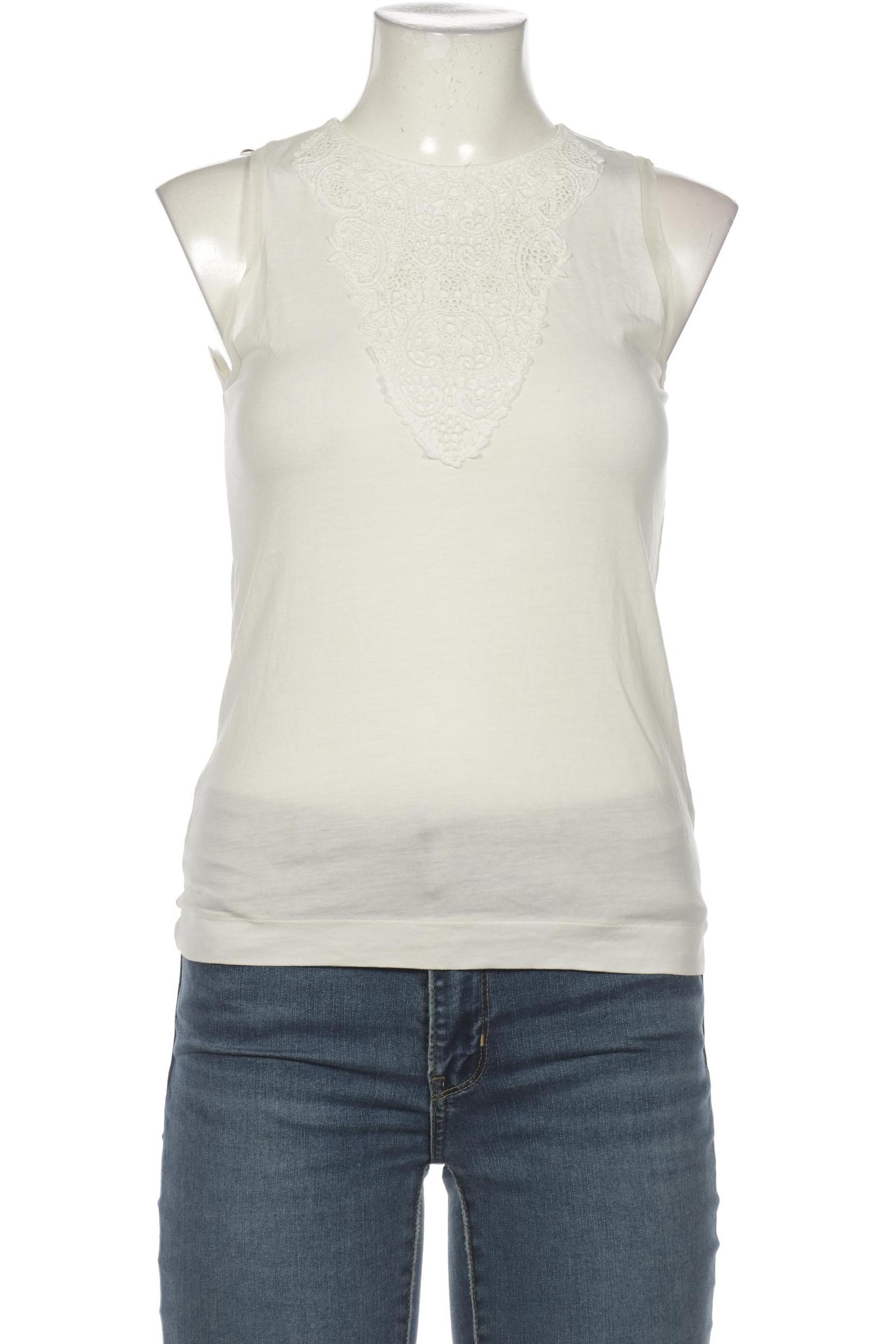 

Massimo Dutti Damen Top, weiß, Gr. 38