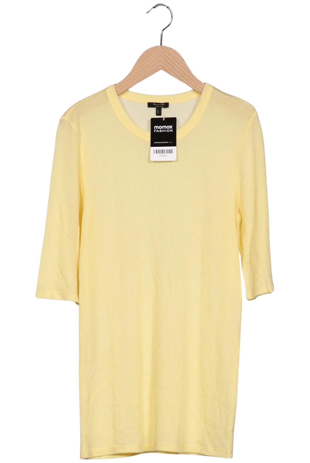 

Massimo Dutti Damen T-Shirt, gelb, Gr. 42