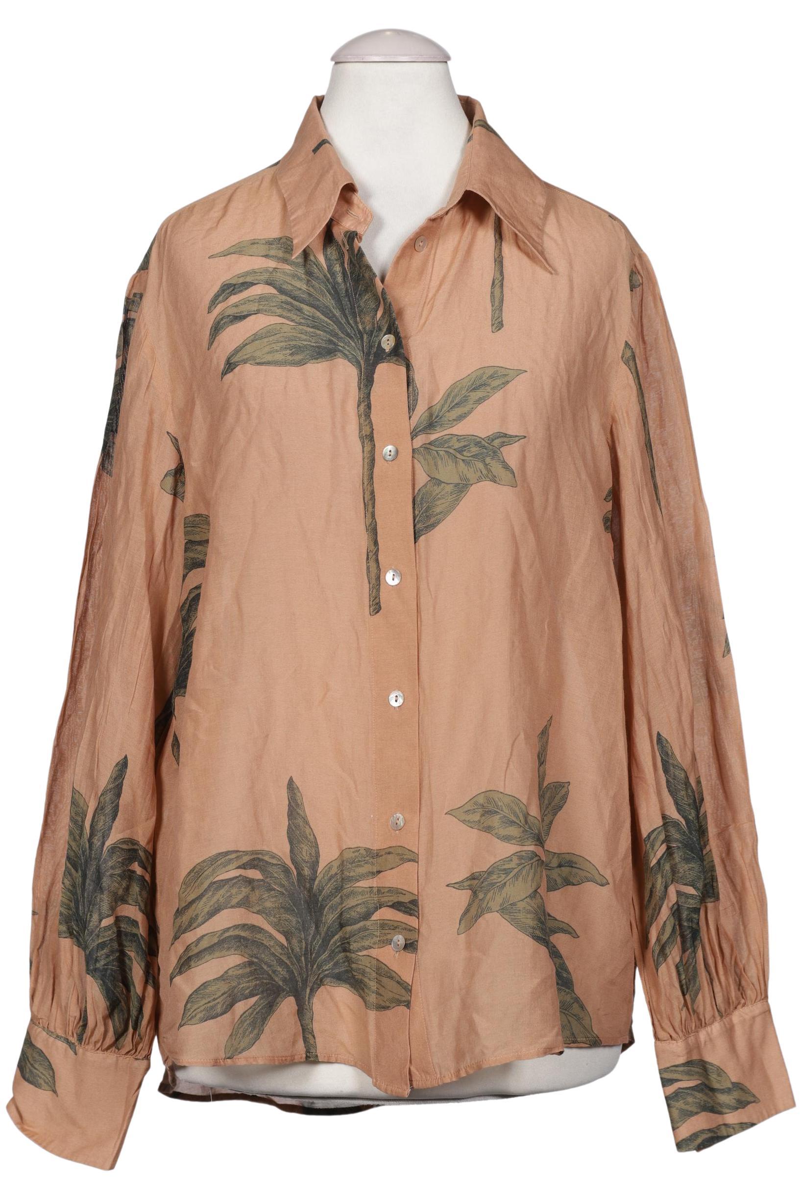 

Massimo Dutti Damen Bluse, braun, Gr. 38