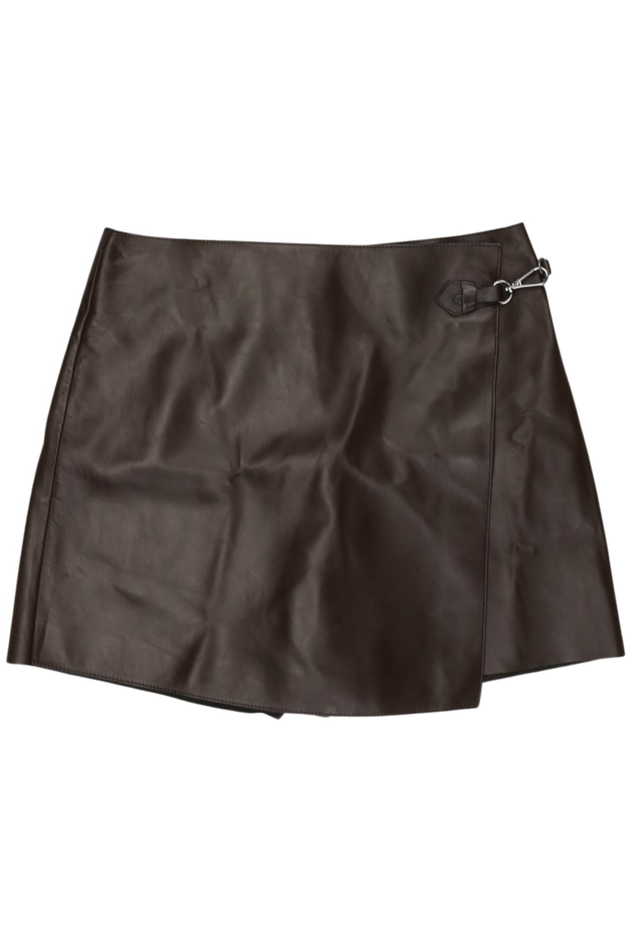 

Massimo Dutti Damen Rock, braun, Gr. 36