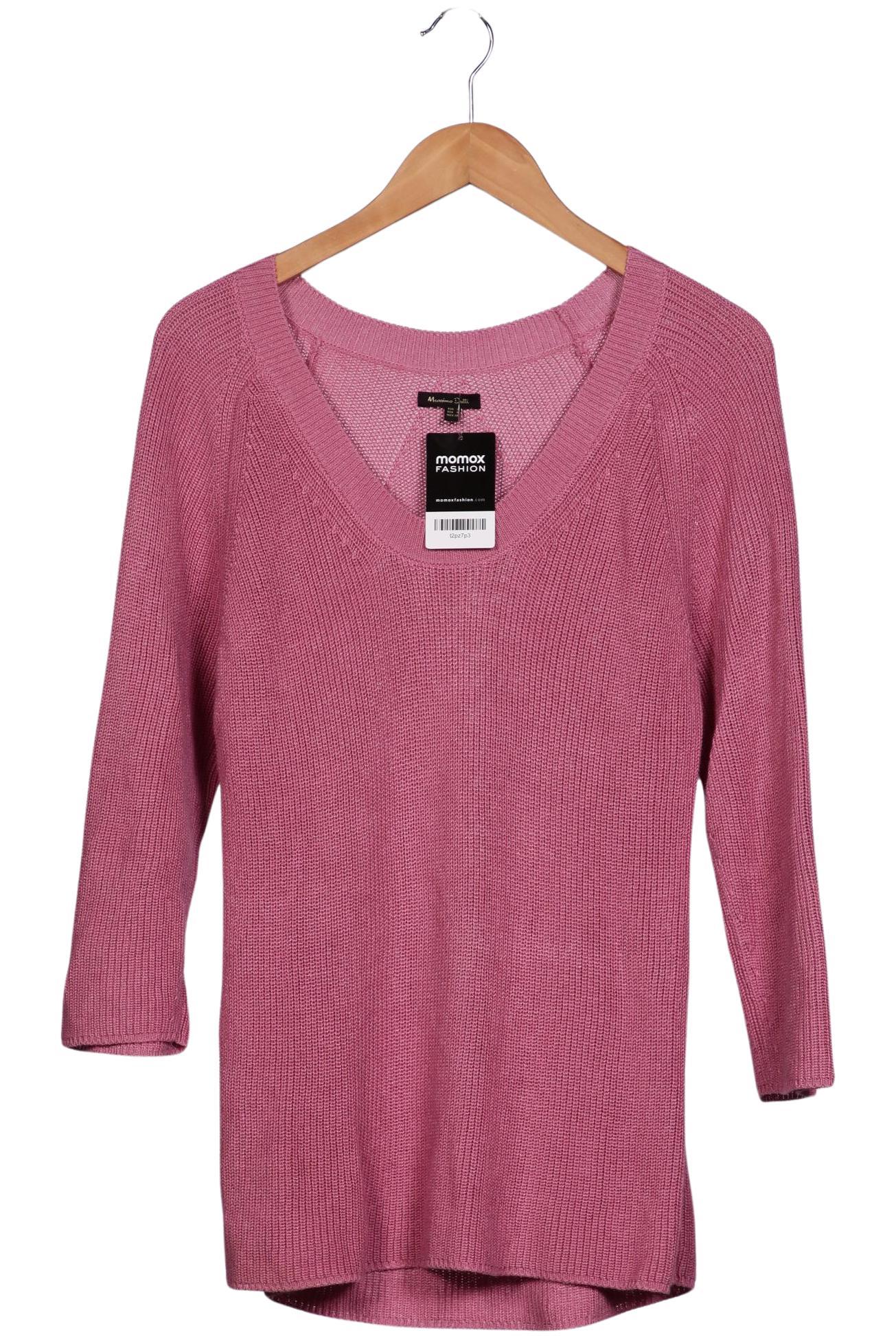 

Massimo Dutti Damen Pullover, pink, Gr. 36