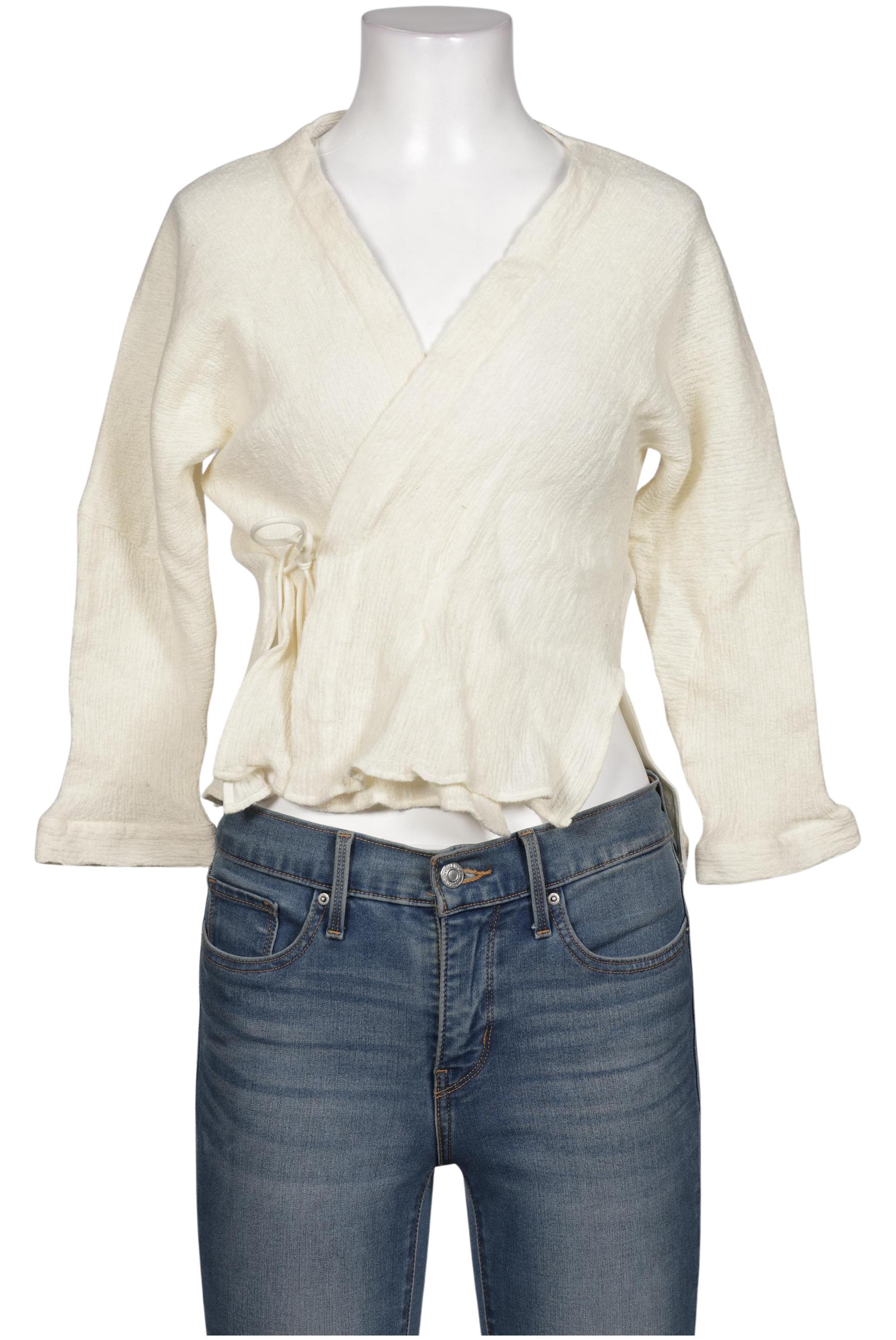 

Massimo Dutti Damen Strickjacke, cremeweiß, Gr. 38