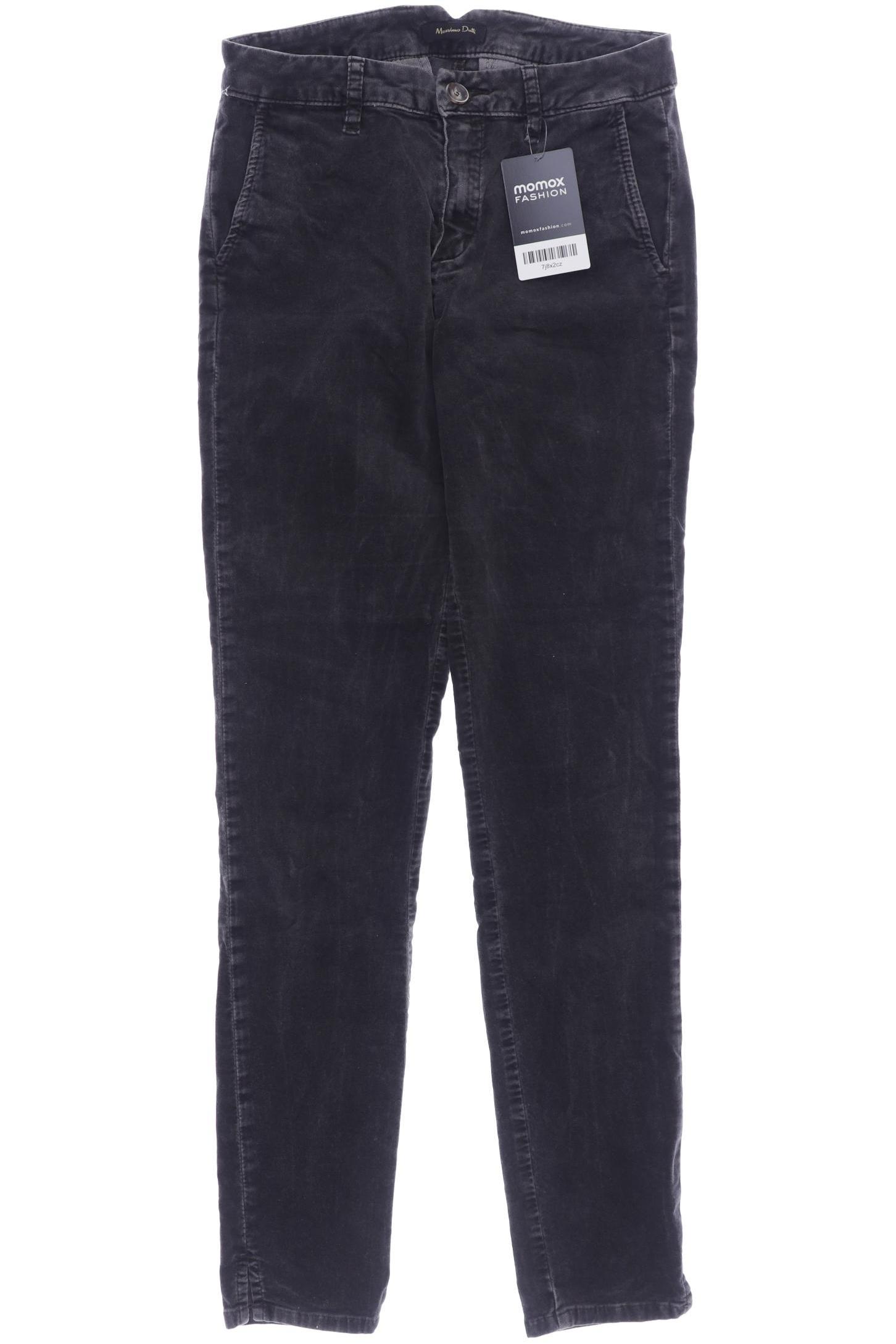 

Massimo Dutti Damen Stoffhose, grau, Gr. 34