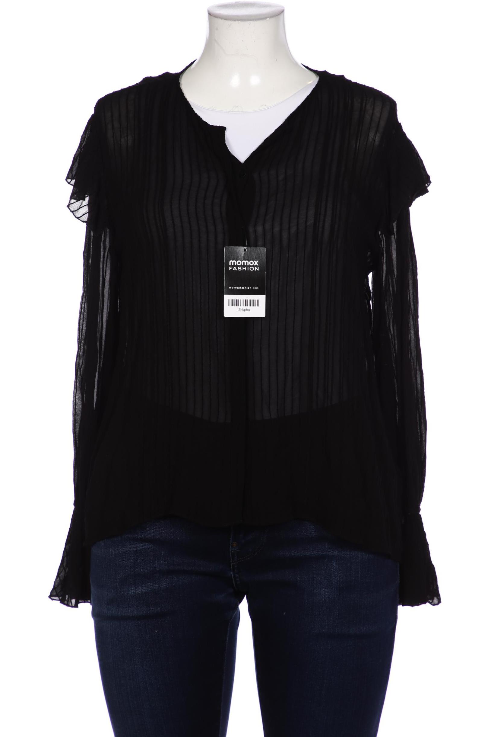 

Massimo Dutti Damen Bluse, schwarz, Gr. 42