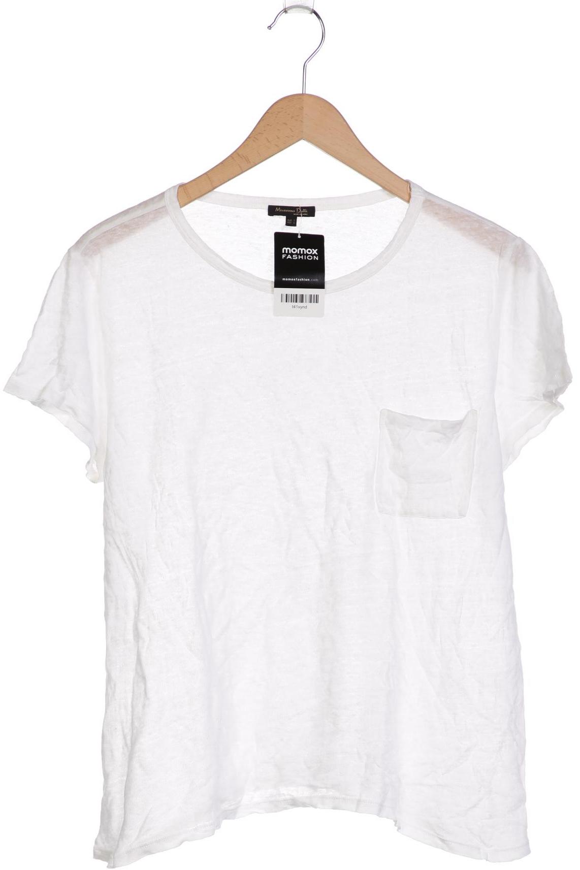 

Massimo Dutti Damen T-Shirt, weiß, Gr. 42