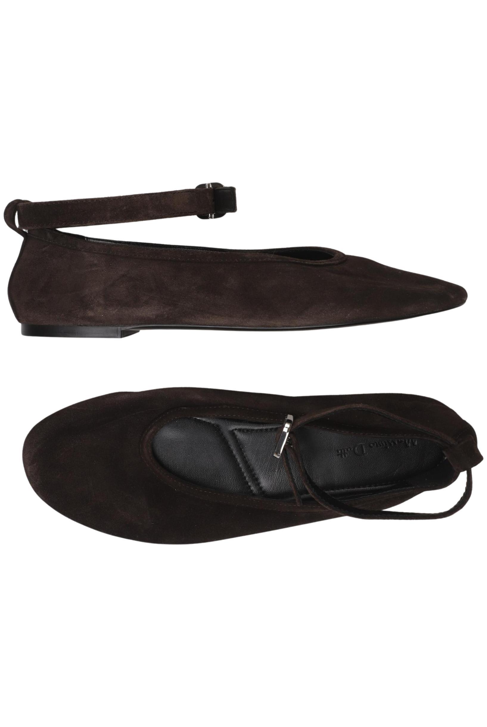 

Massimo Dutti Damen Ballerinas, braun, Gr. 40