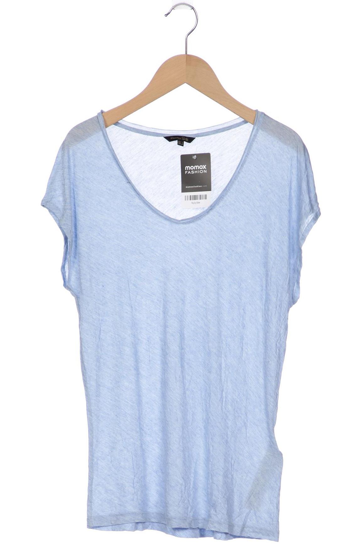 

Massimo Dutti Damen T-Shirt, hellblau, Gr. 36