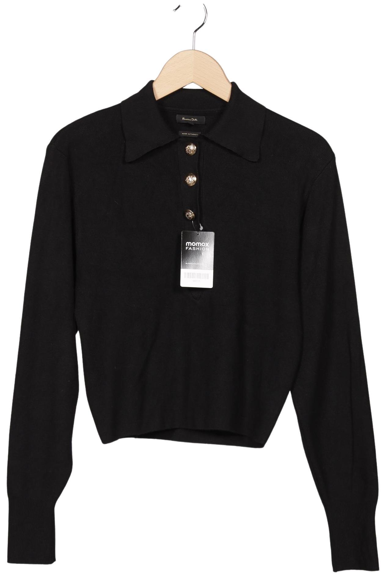 

Massimo Dutti Damen Pullover, schwarz, Gr. 36