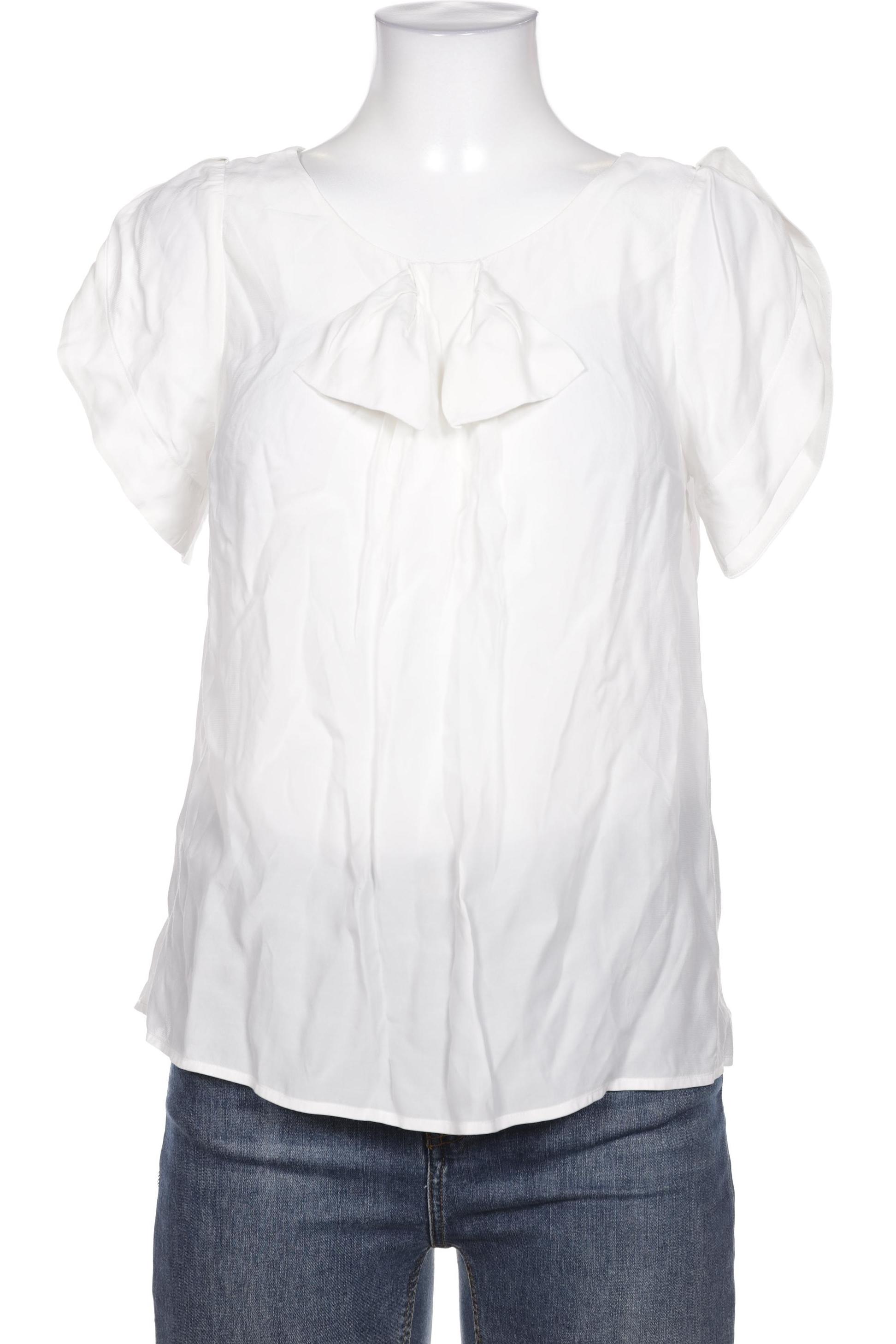 

Massimo Dutti Damen Bluse, weiß, Gr. 36