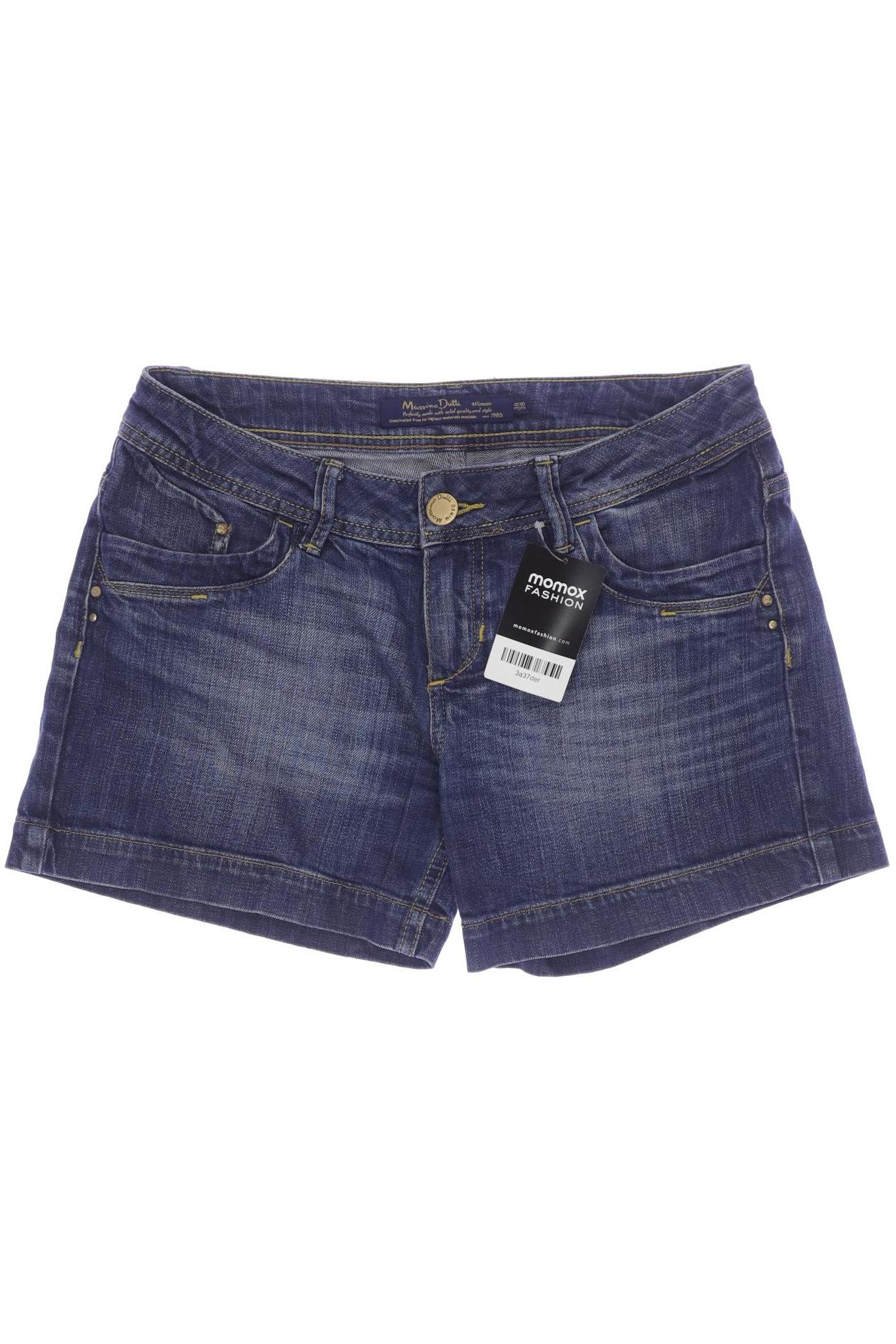

Massimo Dutti Damen Shorts, blau, Gr. 38