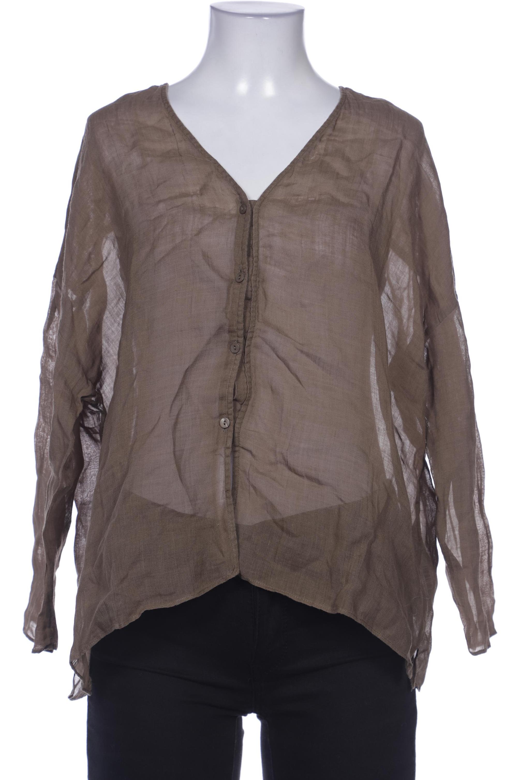 

Massimo Dutti Damen Bluse, grün, Gr. 34
