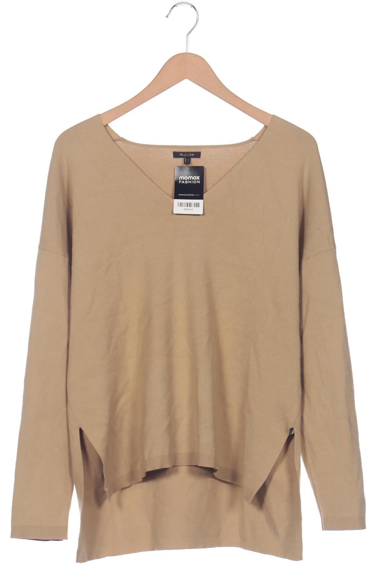 

Massimo Dutti Damen Pullover, beige, Gr. 38