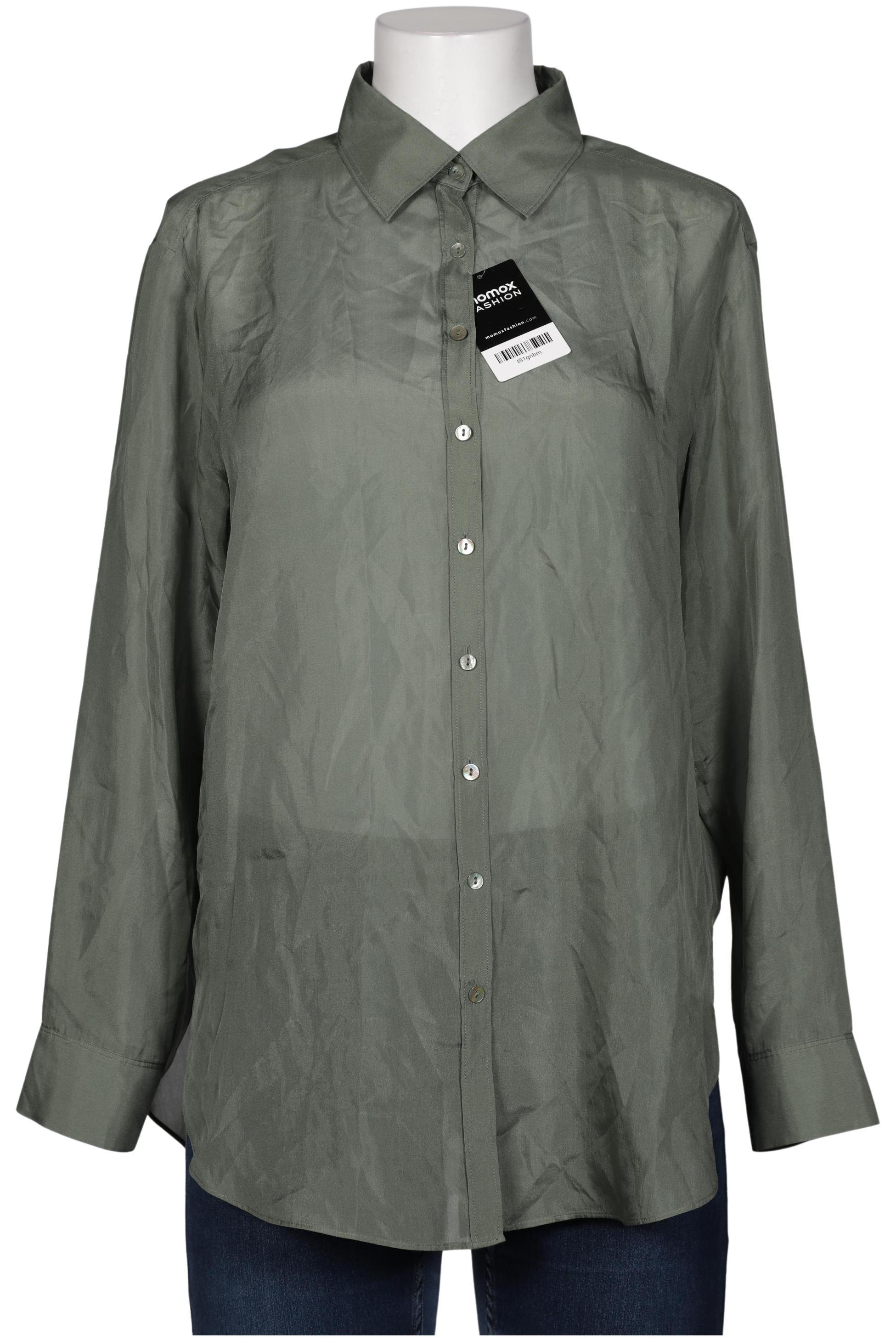 

Massimo Dutti Damen Bluse, grün, Gr. 38